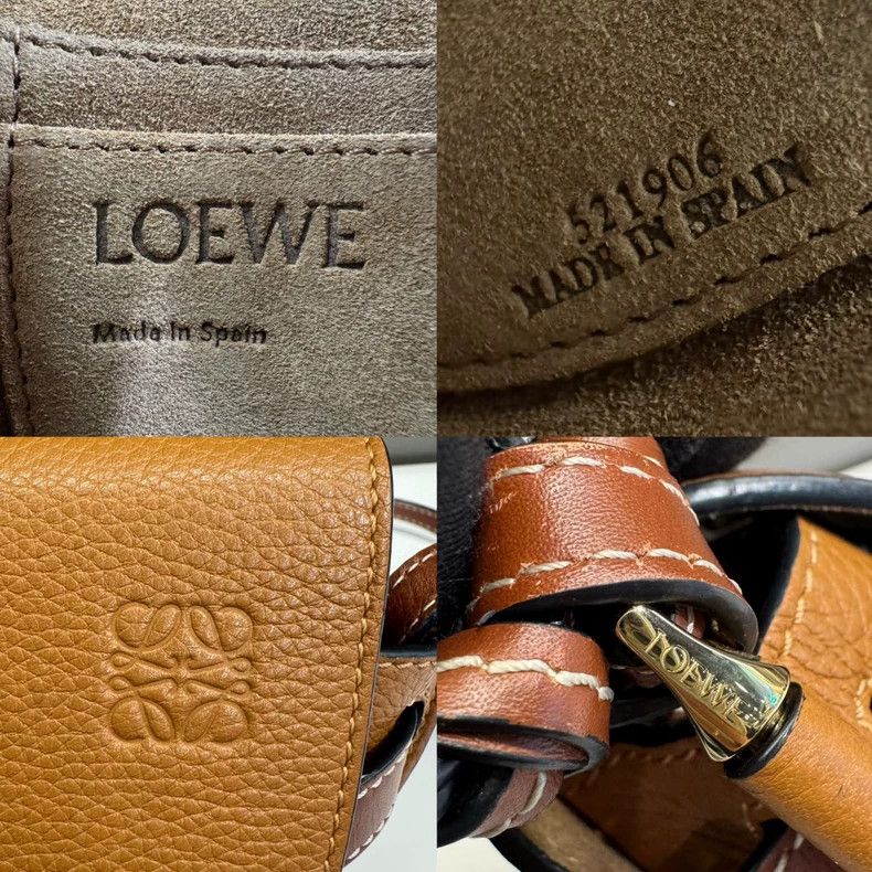 Loewe LOEWE size os Mini saddle bag caramel color Size ONE SIZE - 8 Thumbnail
