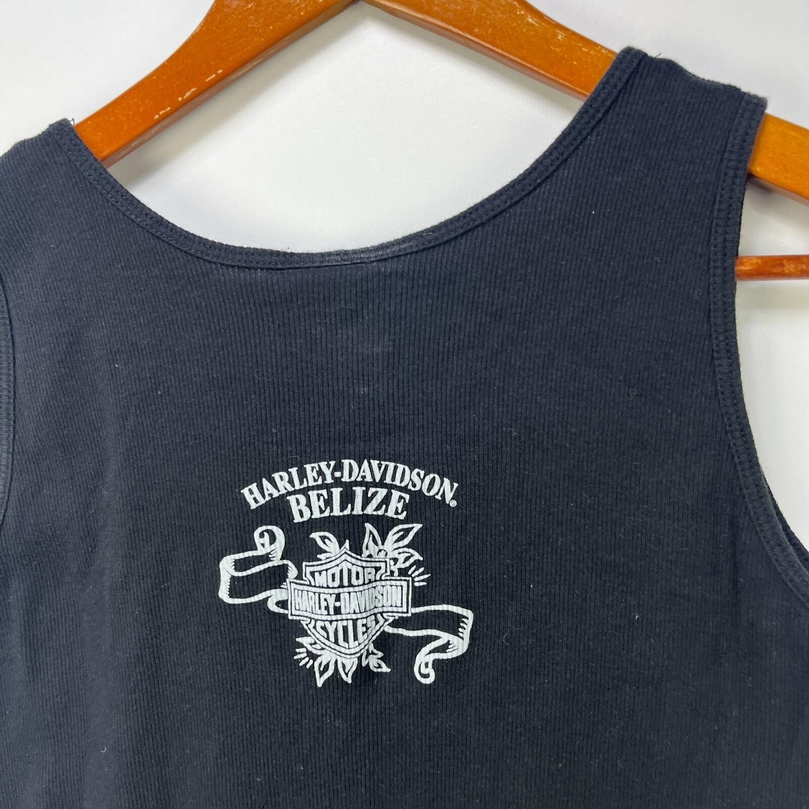 Harley Davidson Vintage Harley Davidson Y2K Tank Top Womens XL Belize Size XL / US 12-14 / IT 48-50 - 5 Thumbnail