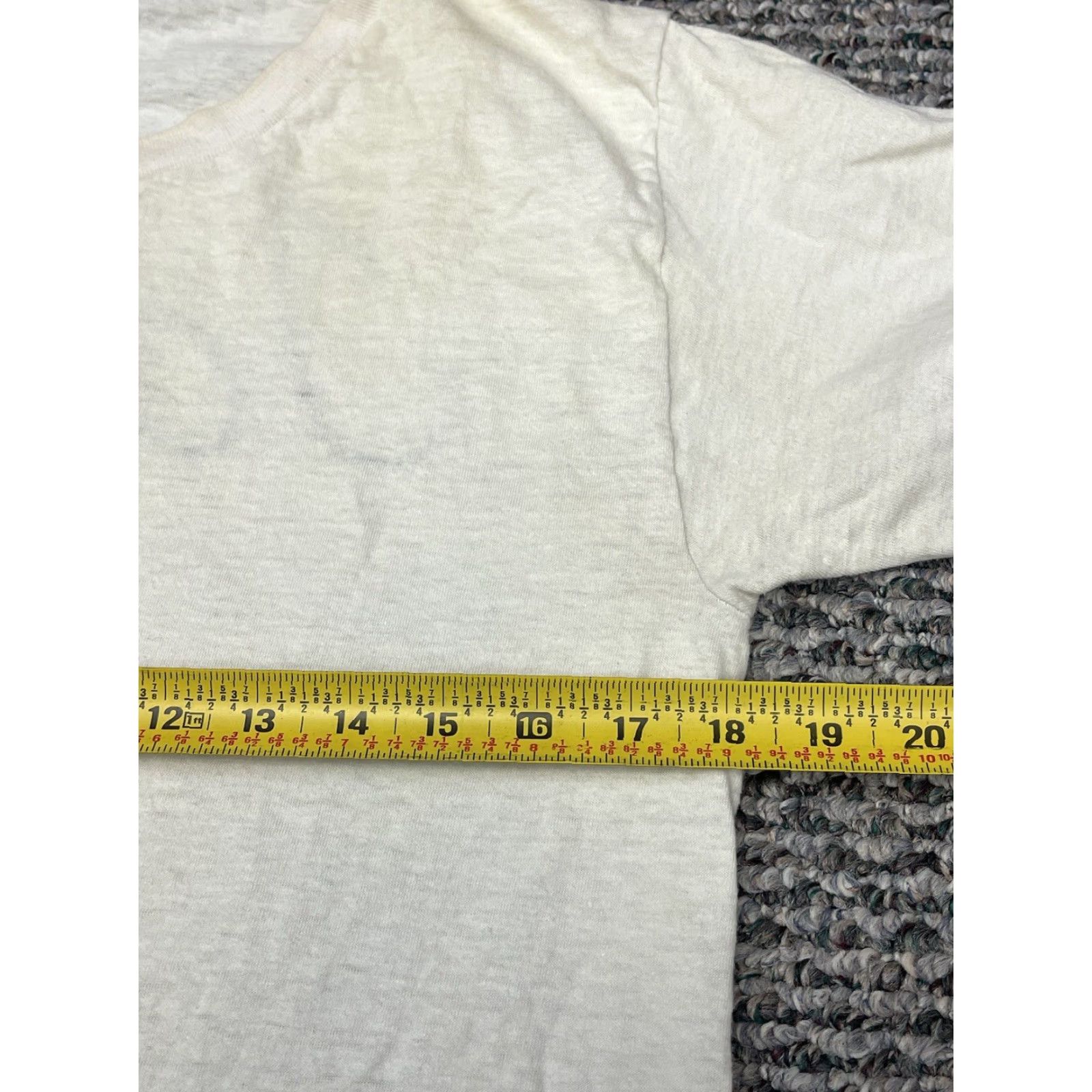 Vintage VINTAGE B.V.D. Brand T-Shirt Mens Short Sleeve White 70s Velva Sheen Logo Wide 70s College School USA Shirt XS-XL Size US S / EU 44-46 / 1 - 7 Thumbnail