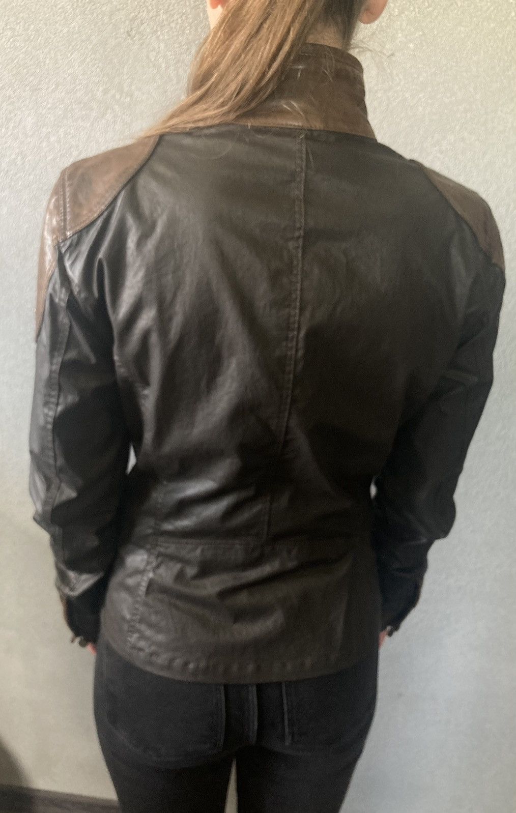 Matchless × Vintage Matchless British Men Leather Jacket Size 42 Made In Italy Size S / US 4 / IT 40 - 15 Thumbnail