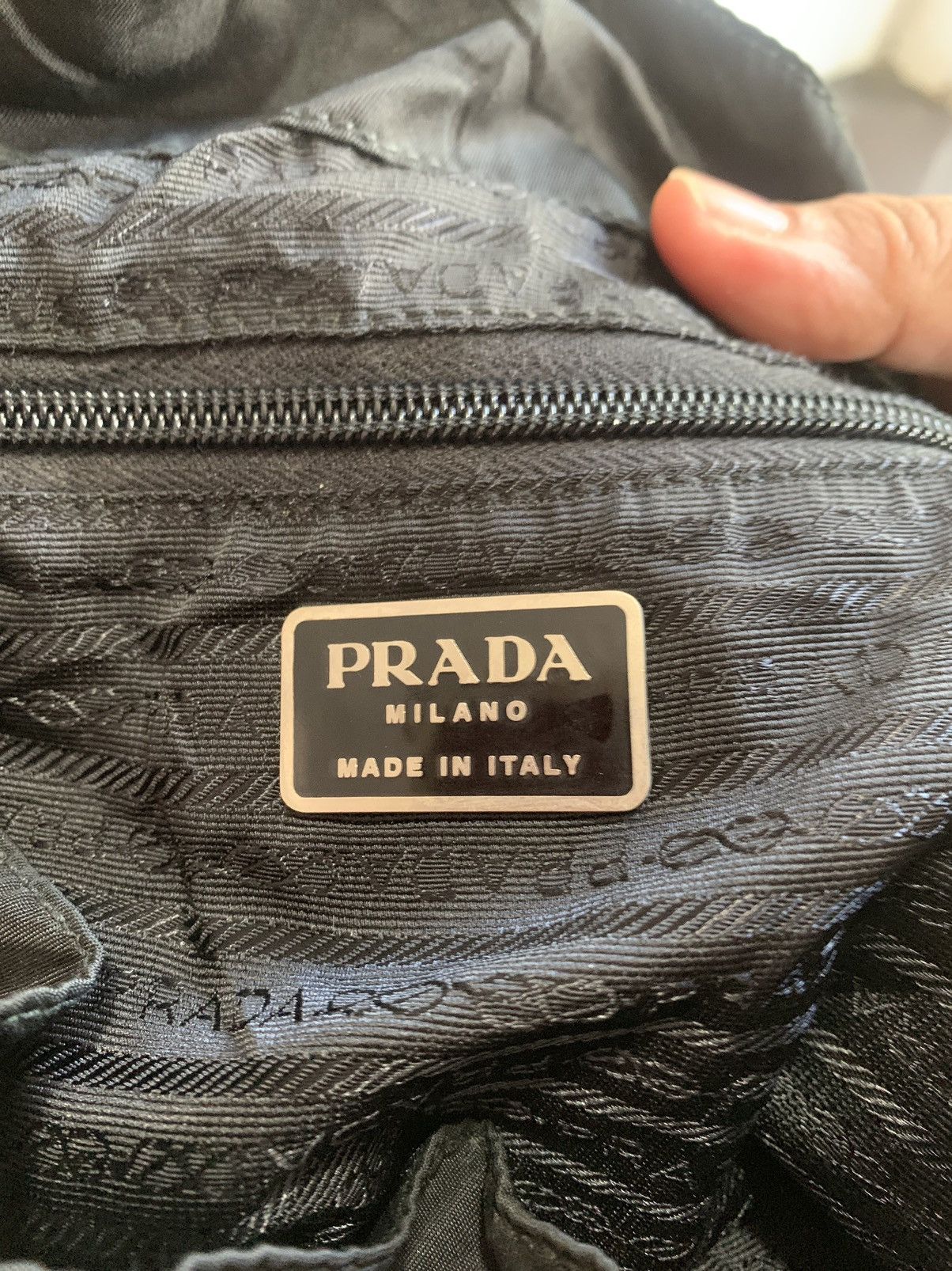 Prada Prada Authentic Vintage Vela Nylon Mini Backpack Size ONE SIZE - 6 Thumbnail