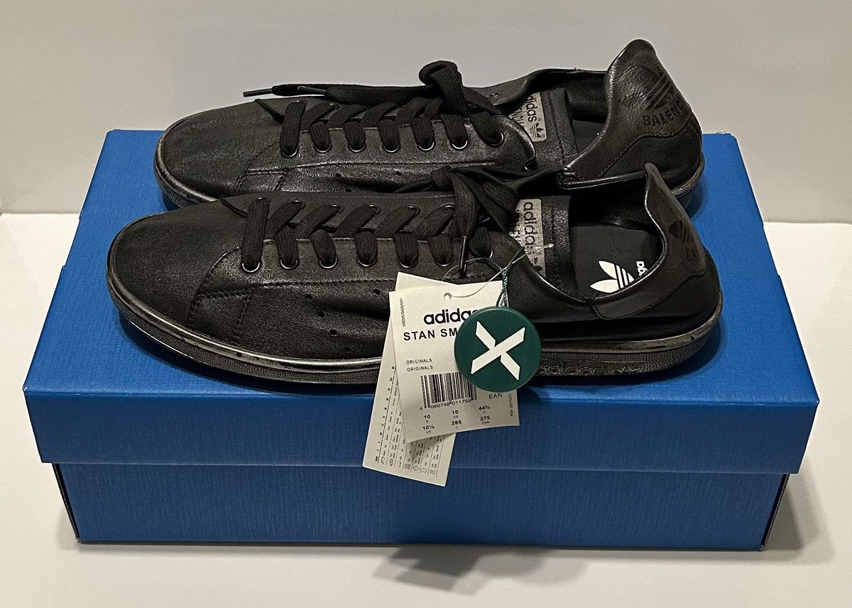 Adidas × Balenciaga Balenciaga x Adidas Distressed Stan Smith (US 10.5)-NEW Size US 10.5 / EU 43-44 - 1 Thumbnail