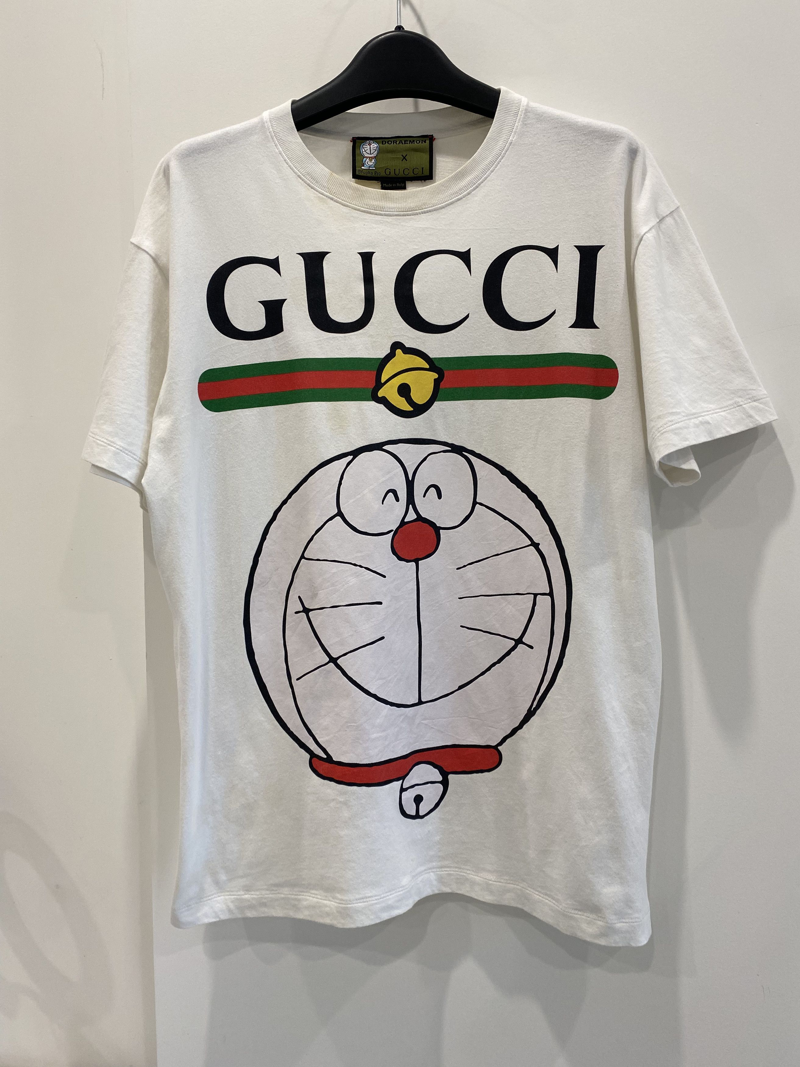Gucci Gucci Doraemon Logo Print S Size US S / EU 44-46 / 1 - 1 Thumbnail