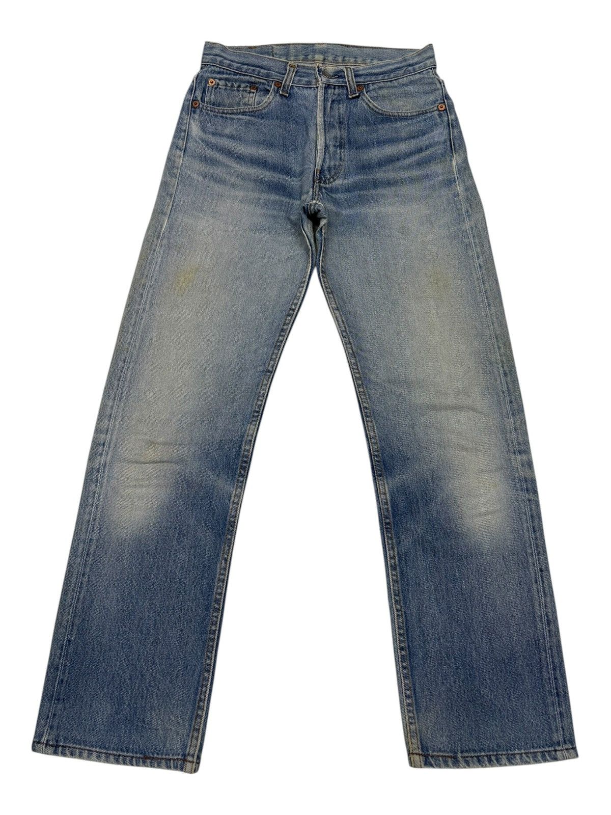 Levi's Vintage Levis 501 Made in USA button 555 Denim Jeans Size US 28 / EU 44 - 1 Thumbnail