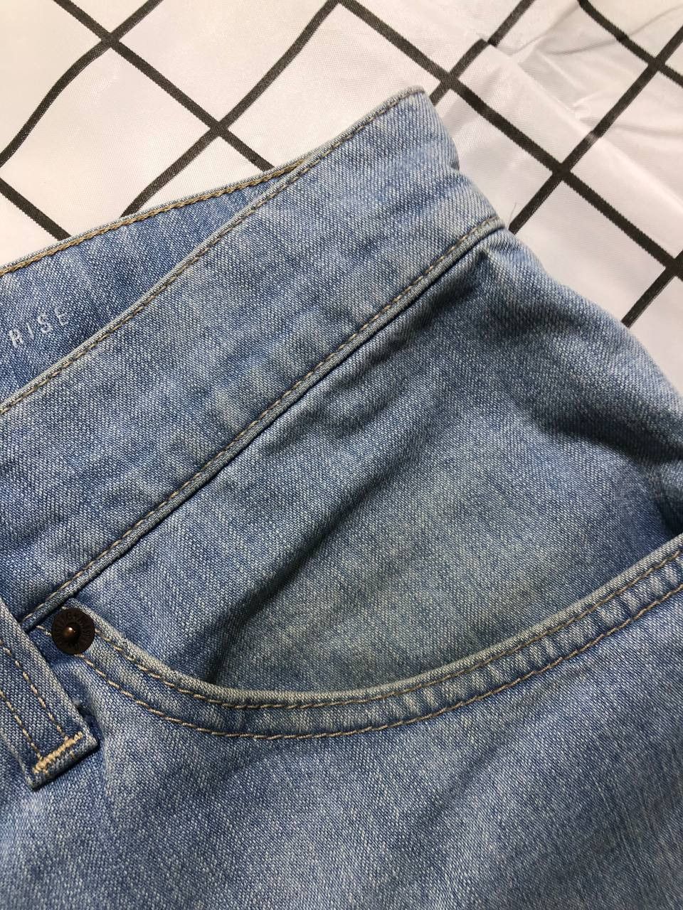 Mustang Mustang Denim Jeans: High Waisted Distressed Blue Size US 34 / EU 50 - 14 Thumbnail