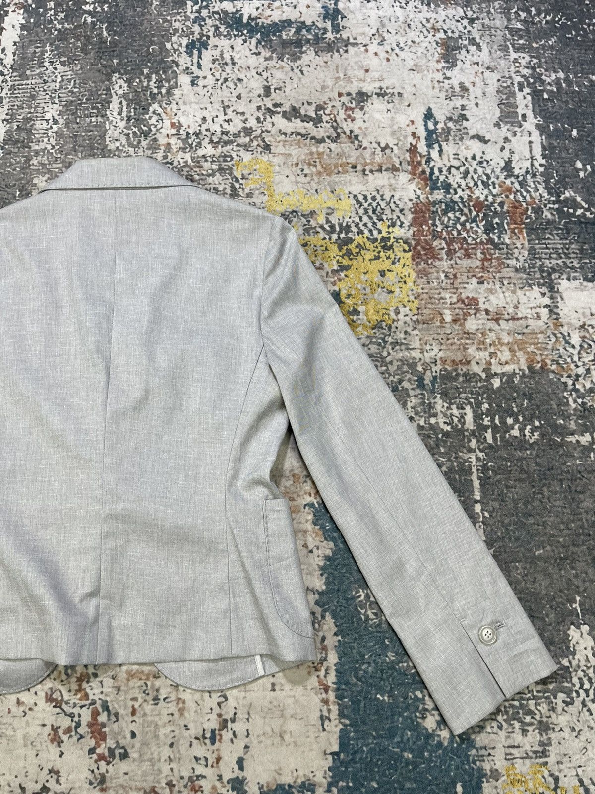Yohji Yamamoto Ined Single Breasted Blazers Size S / US 4 / IT 40 - 7 Thumbnail