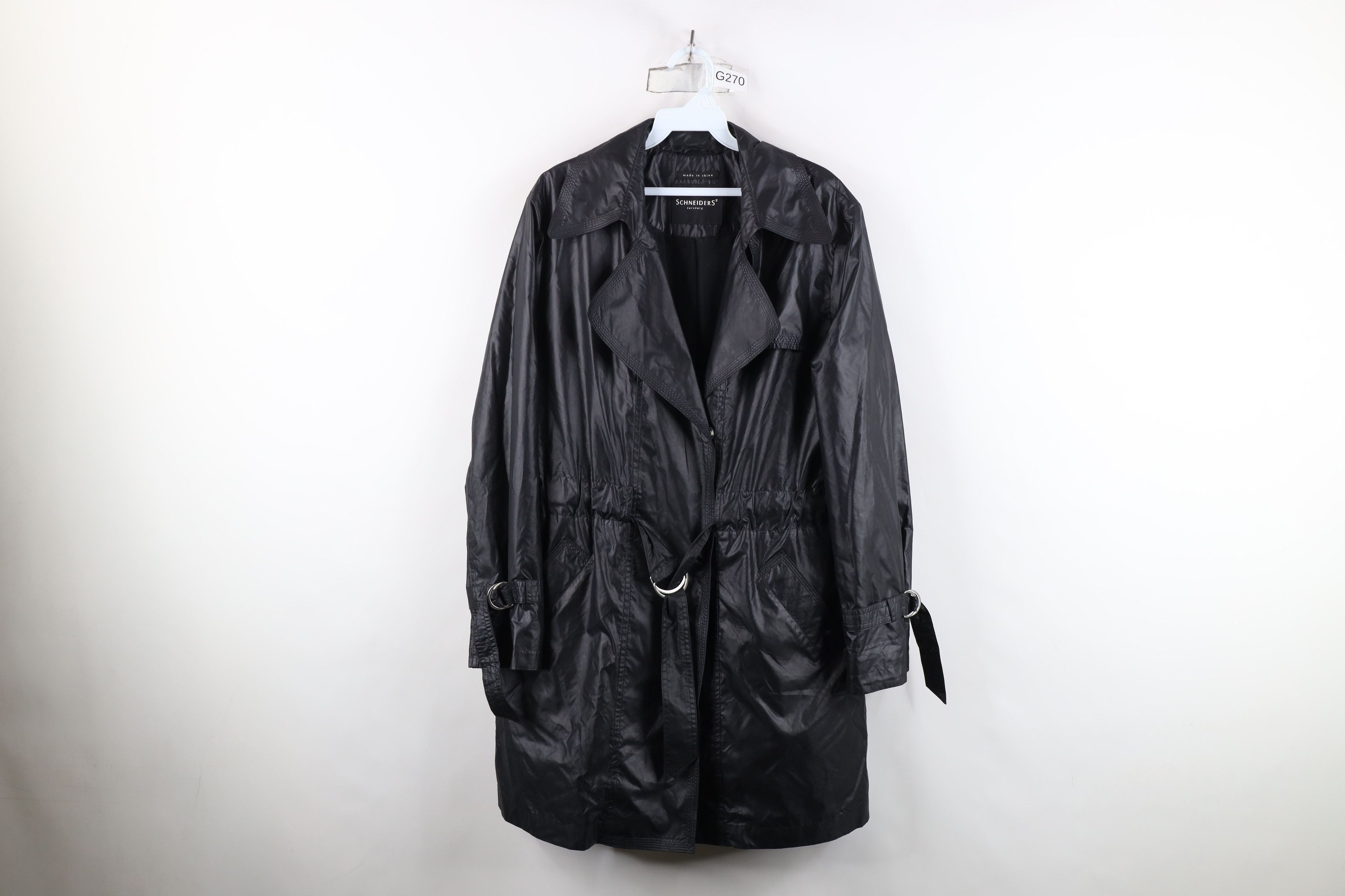 Vintage Schneiders Salzburg Trench Coat Rain Jacket Windbreaker Size M / US 6-8 / IT 42-44 - 1 Thumbnail