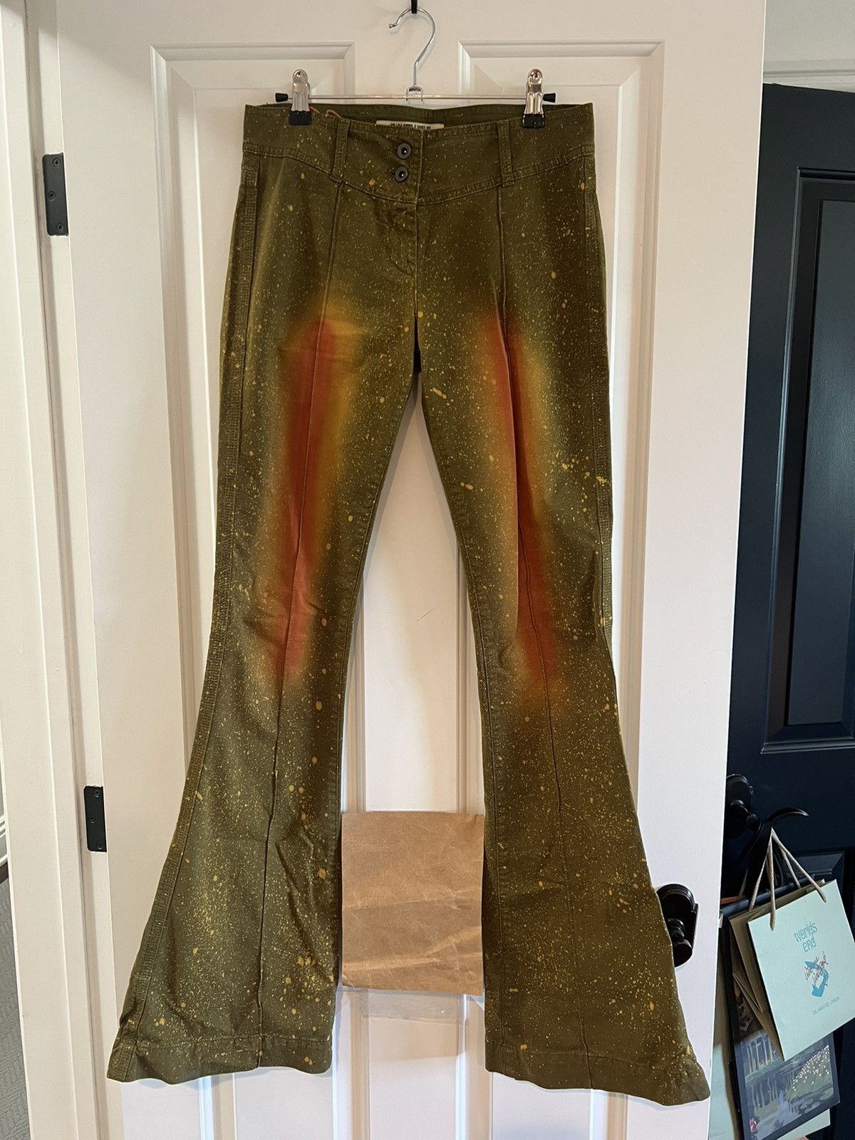 KNWLS Charlotte Knowles Harley Sunburst Jeans Size 26" / US 2 / IT 38 - 1 Thumbnail