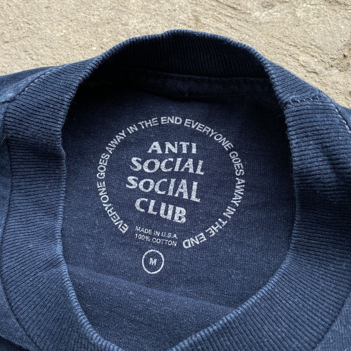 Anti Social Social Club Anti Social Social Clu Not Happy Tee Size US M / EU 48-50 / 2 - 7 Thumbnail