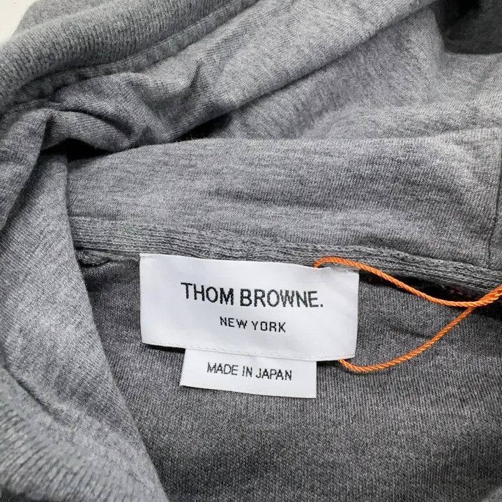 Balenciaga TB Grey Hoodie with Side Stripes 0079-2507 Size US M / EU 48-50 / 2 - 6 Thumbnail