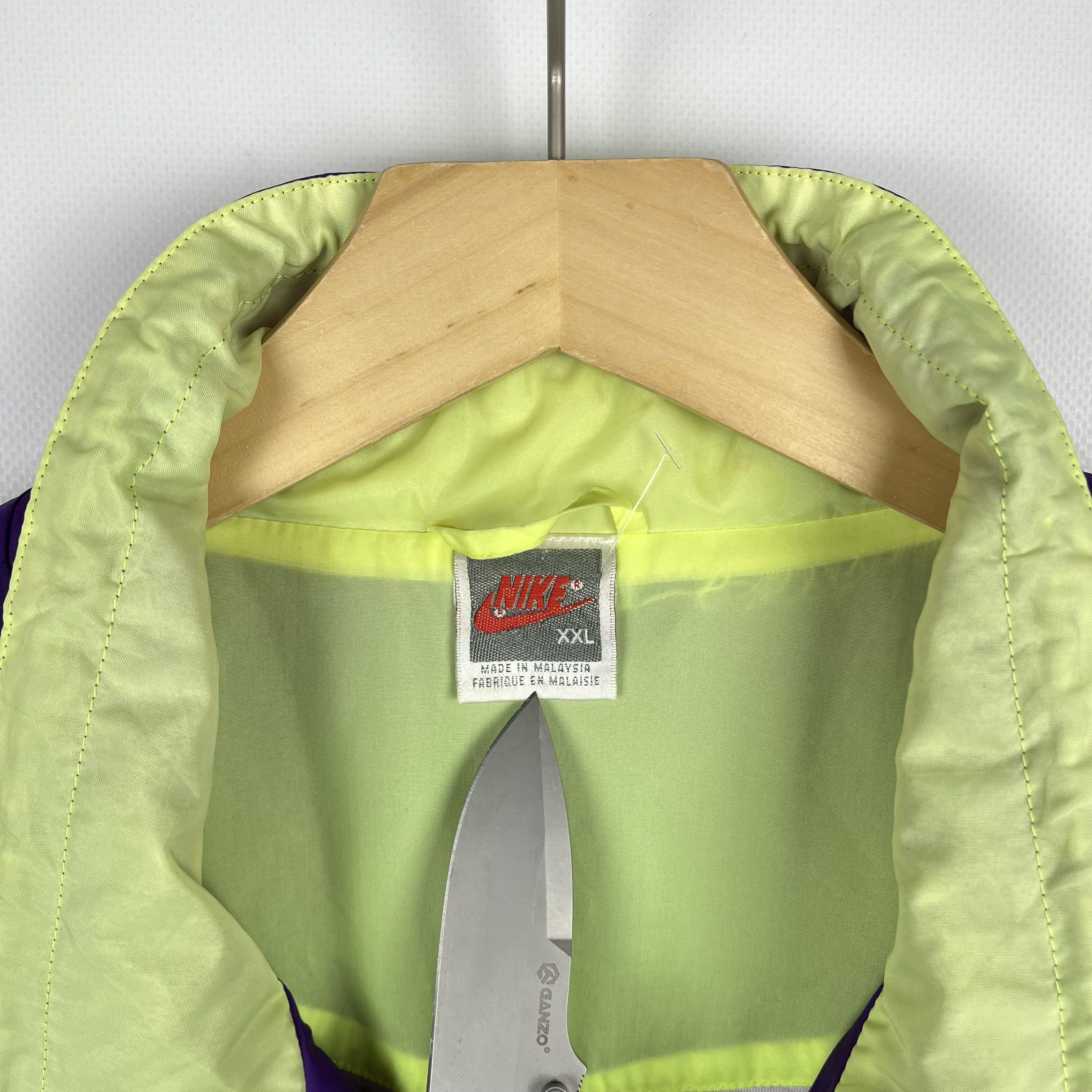 Nike Vintage Nike Multicolour Nylon Light Track Jacket 90’s Size US XXL / EU 58 / 5 - 11 Thumbnail