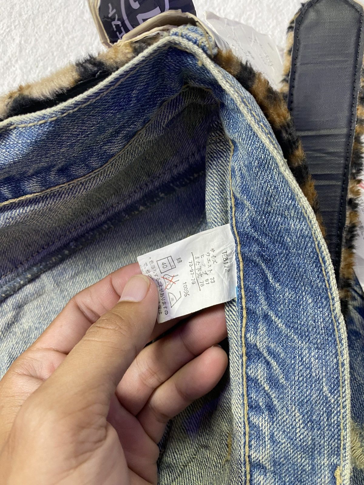 If Six Was Nine × Japanese Brand × Tornado Mart DS!! Villand double waist flared jean Size US 35 - 6 Thumbnail