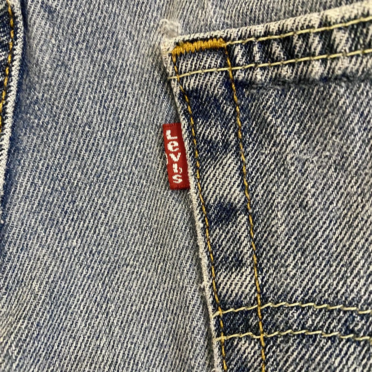 Levi's Custom Painted Levis Stussy Denim Jeans Size US 33 - 10 Thumbnail