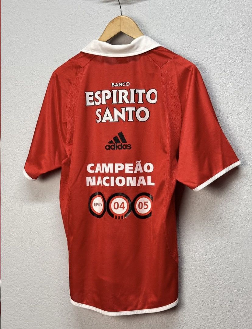 Adidas Adidas Benfica 2004 Spain Soccer Jersey Vintage Size US S / EU 44-46 / 1 - 6 Thumbnail