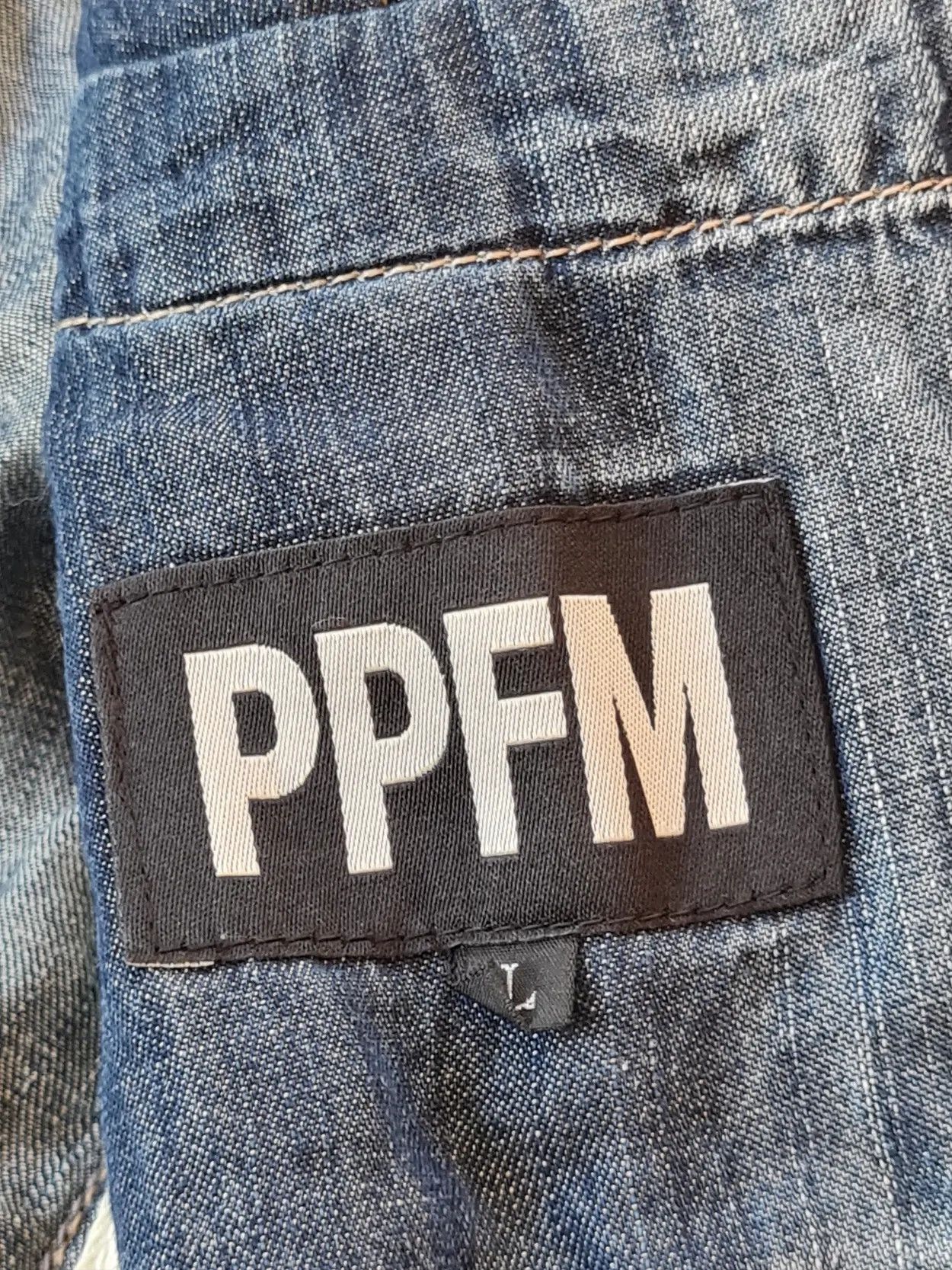 PPFM PPFM Vintage Washed Jacket with Unique Stitch Detailing Size US M / EU 48-50 / 2 - 13 Thumbnail