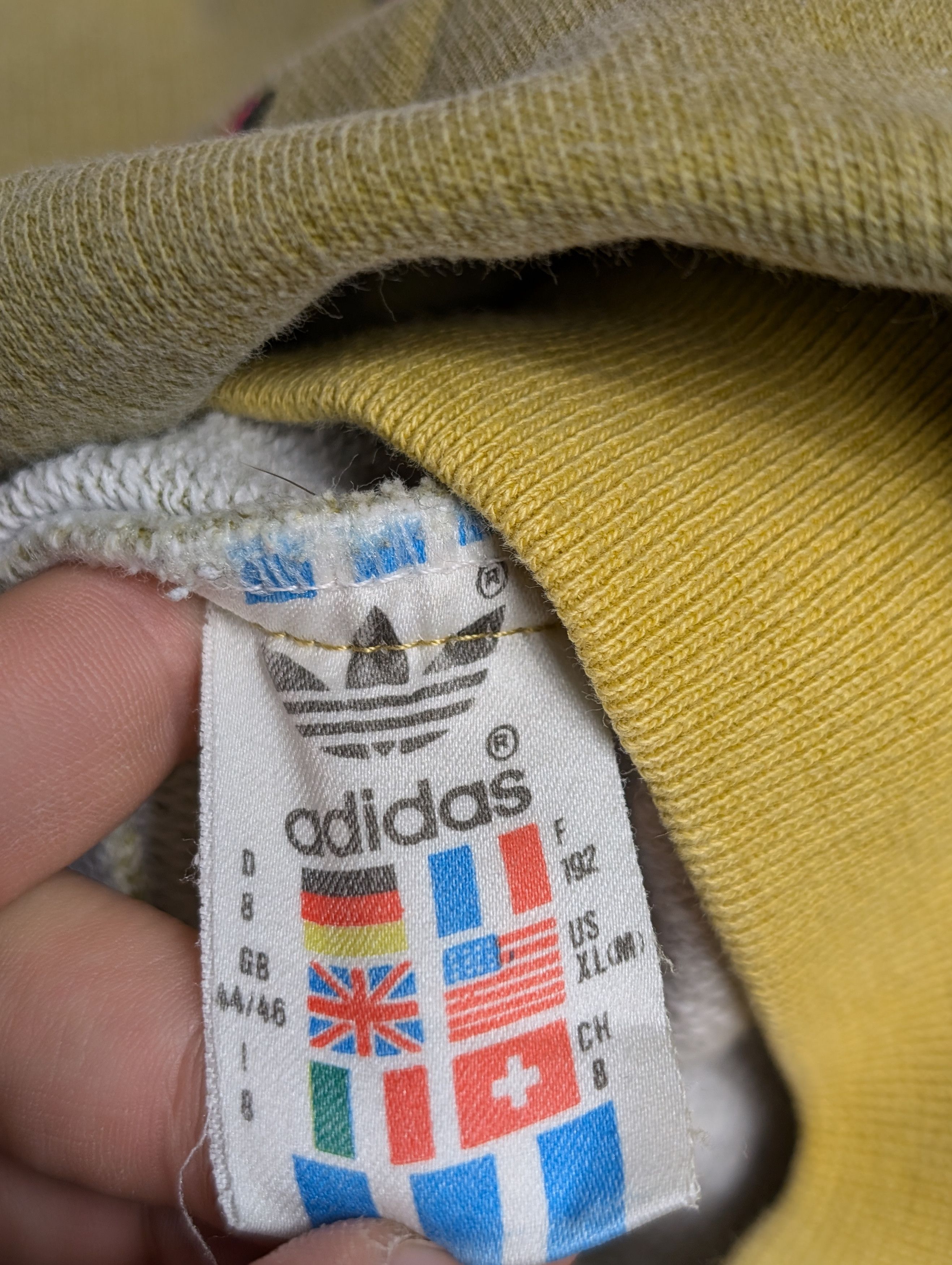 Adidas Vintage 90s Adidas Take Off Boxy Baggy Wash Sweatshirt Rare Size US XL / EU 56 / 4 - 7 Thumbnail
