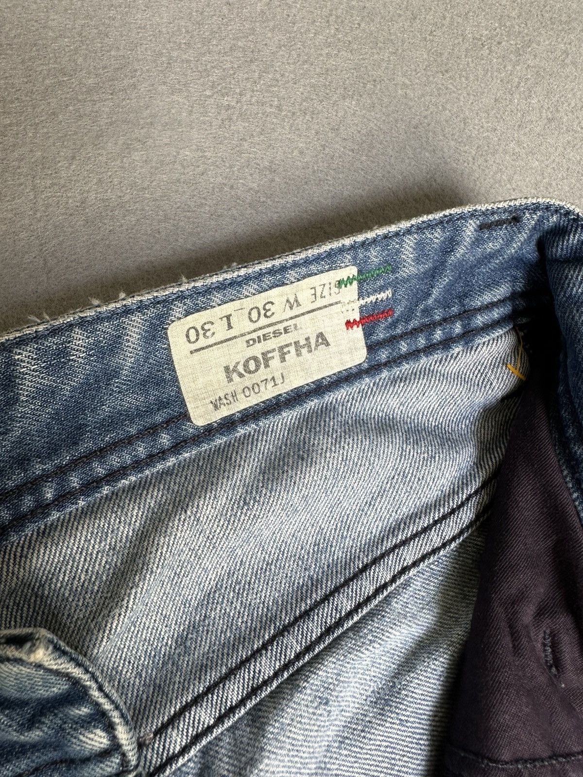 Diesel FLARE Diesel Distressed Denim Size US 32 / EU 48 - 19 Thumbnail