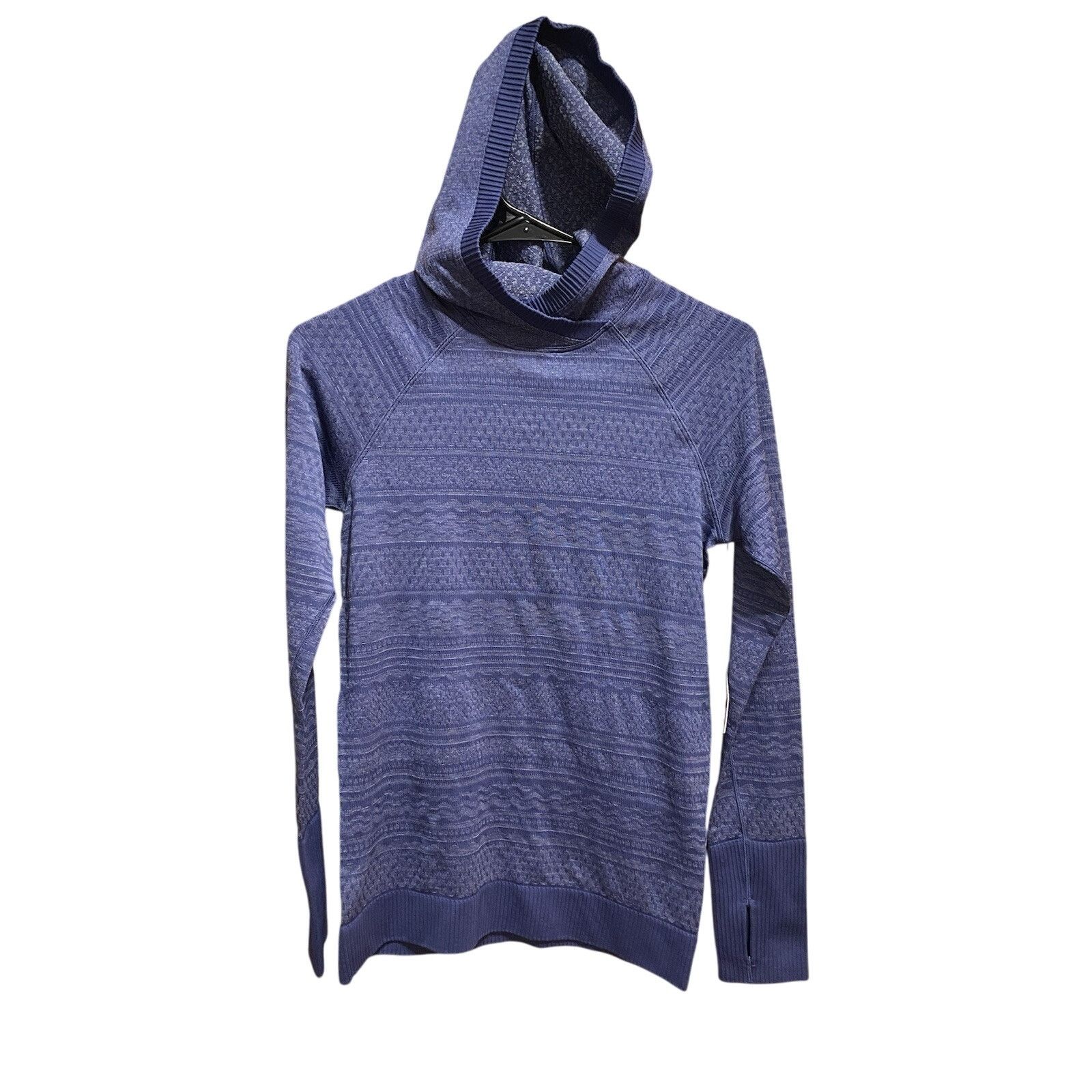 Lululemon Lululemon long sleeve hood blue loose workout NWT sz 8 Size M / US 6-8 / IT 42-44 - 2 Thumbnail