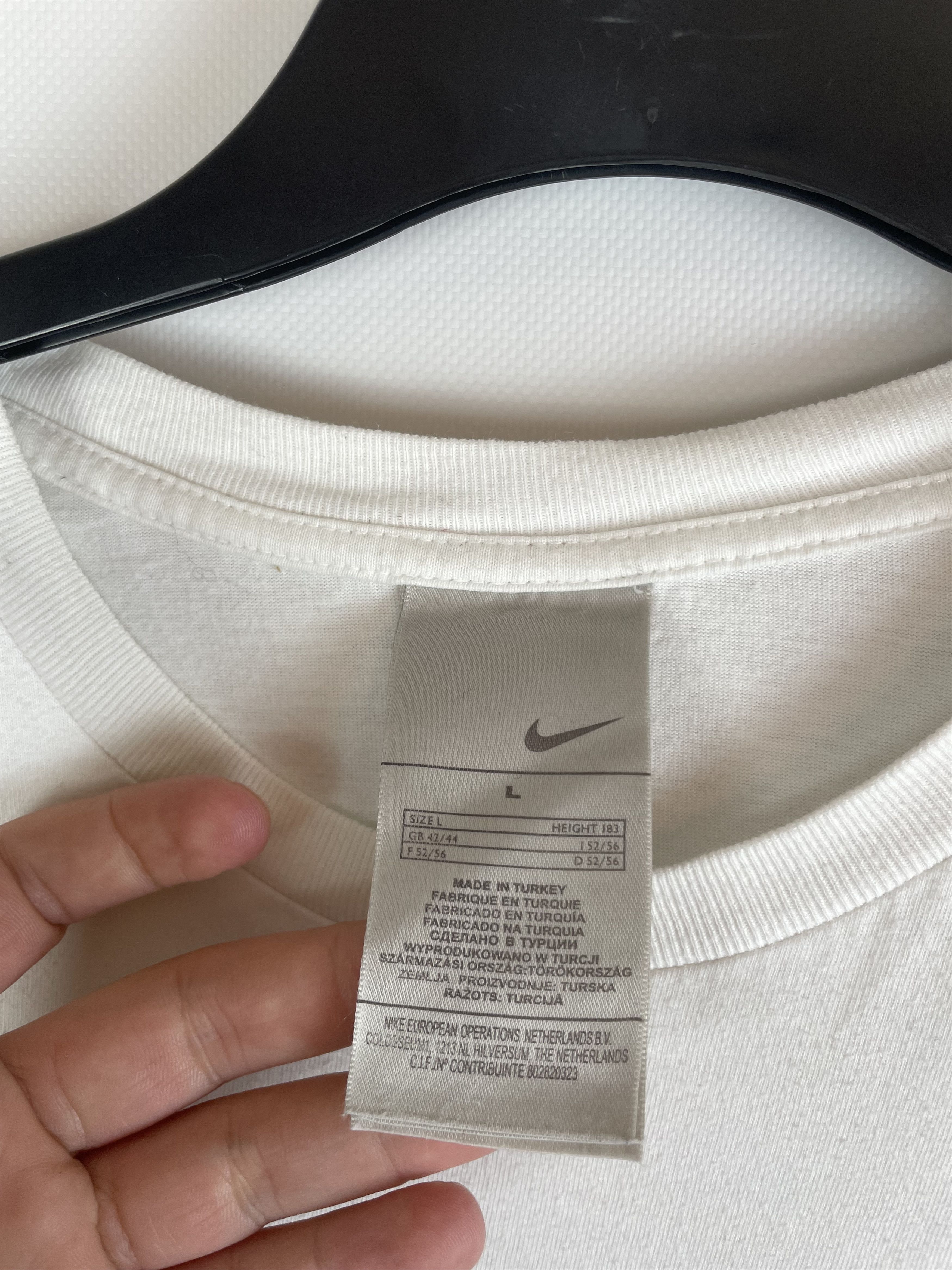 Nike Vintage Nike tee 90s Size US L / EU 52-54 / 3 - 4 Thumbnail