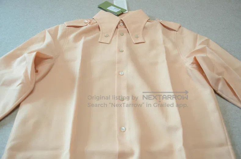 Gucci Gucci Size15+ Vintage silk shirt Size ONE SIZE - 2 Thumbnail