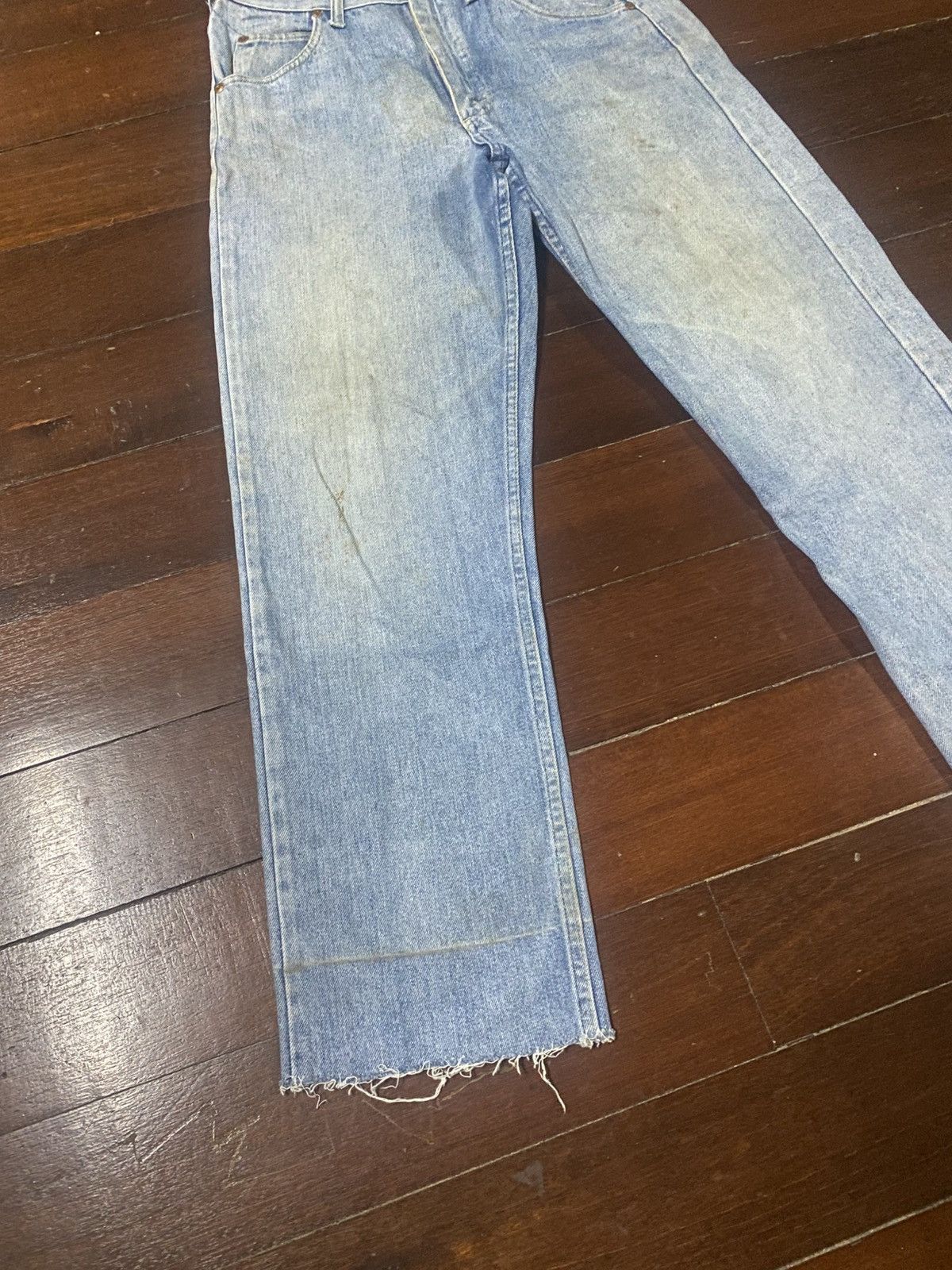 Lee Vintage 70s 80s Lee Riders Distressed mud wash rusty Size US 32 / EU 48 - 2 Thumbnail