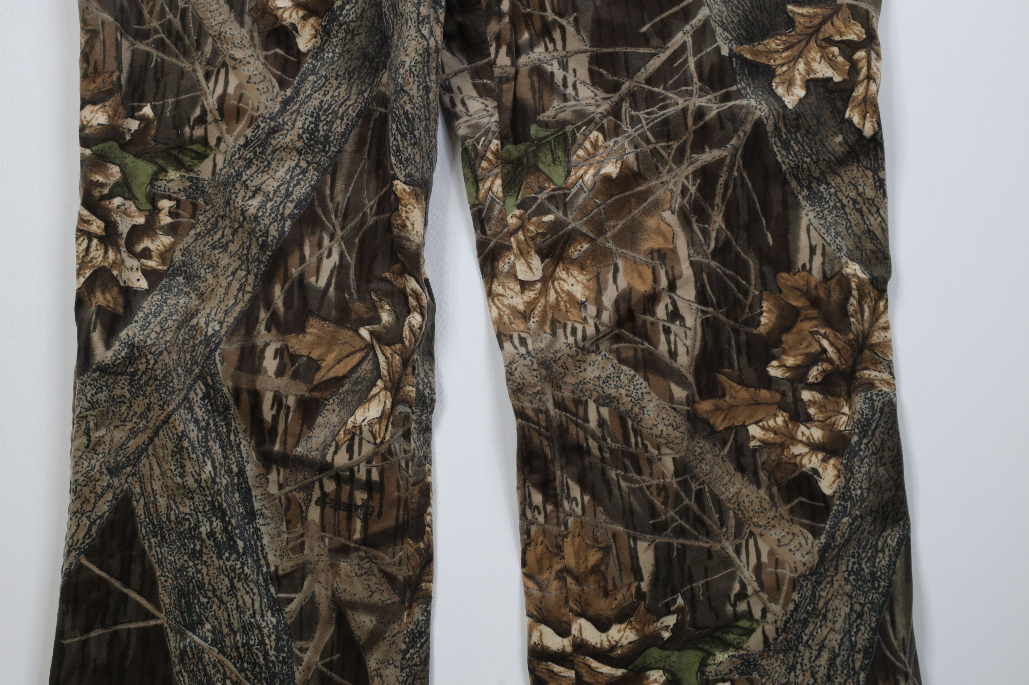 Columbia Vintage 90s Columbia Mossy Oak Chamois Cloth Wide Leg Pants Size US 38 / EU 54 - 3 Thumbnail