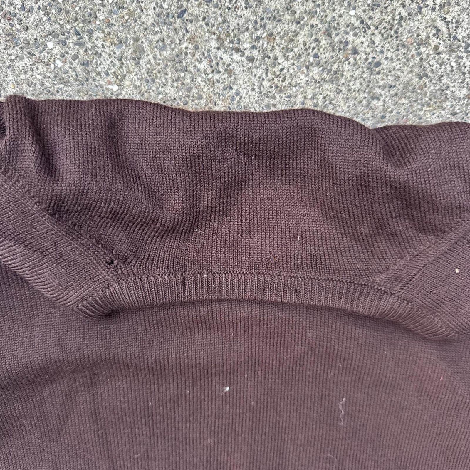 Other Vintage Wool Pulligan Brown Sweater Made Spain – Size Large Size US L / EU 52-54 / 3 - 5 Thumbnail