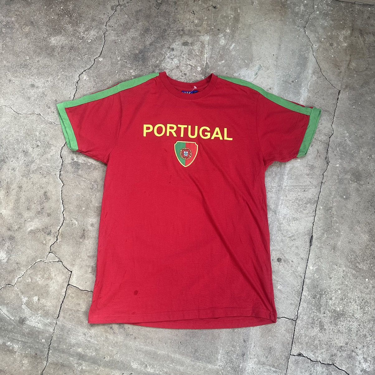Nike × Vintage NIKE PORTUGAL 🇵🇹 VINTAGE 00S T-SHIRT BIG SWOOSH LOGO Y2K TEE Size US L / EU 52-54 / 3 - 1 Thumbnail