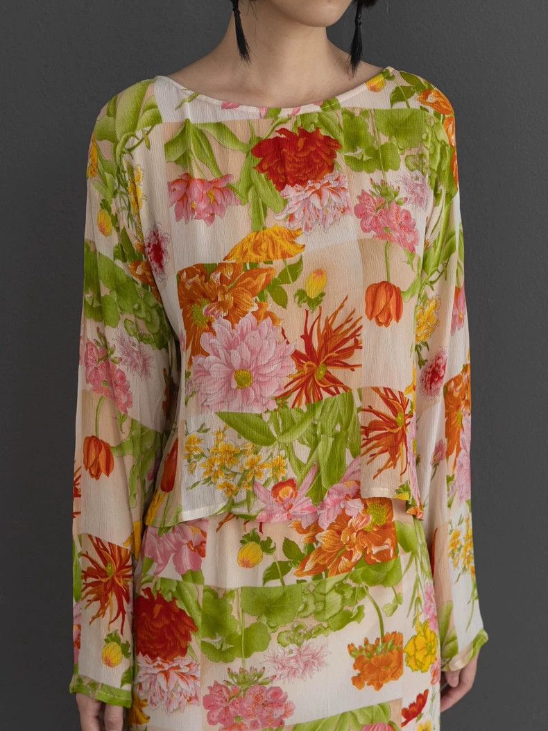 Kenzo KENZO Floral dress set vintage Size XS / US 0-2 / IT 36-38 - 5 Thumbnail