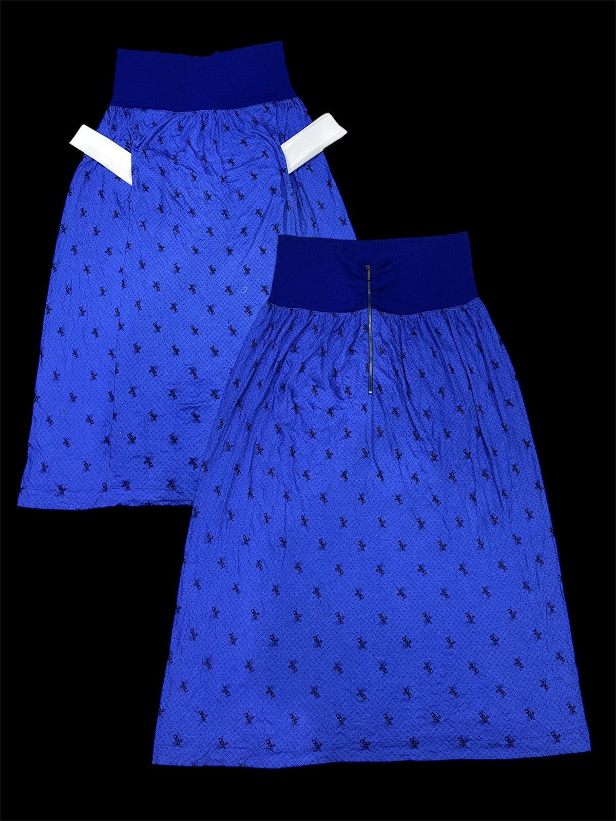 Yohji Yamamoto 1990s The Ginza Story by Yohji yamamoto Skirt Size 32" / US 10 / IT 46 - 1 Thumbnail