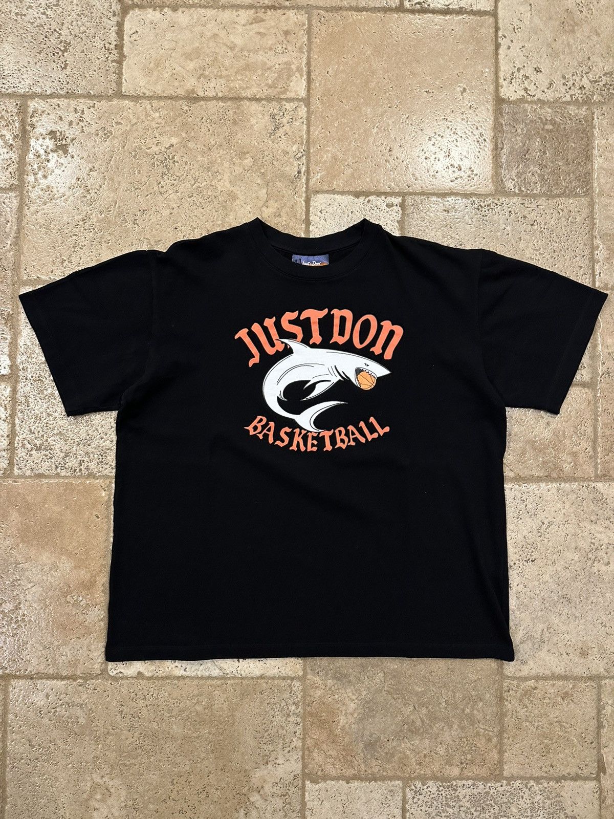 Just Don Just Don Islanders Sharks Basketball Black Tee Size US XL / EU 56 / 4 - 3 Thumbnail