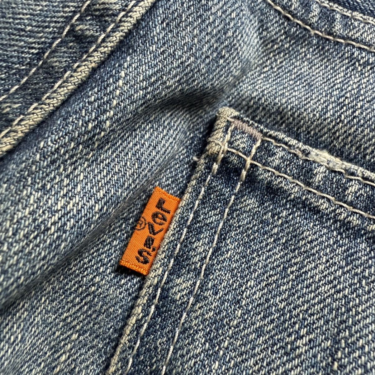 Engineered Garments × Levi's Vintage Levis X N.Hollywood Bell Bottom Flared Jeans Size US 30 / EU 46 - 10 Thumbnail
