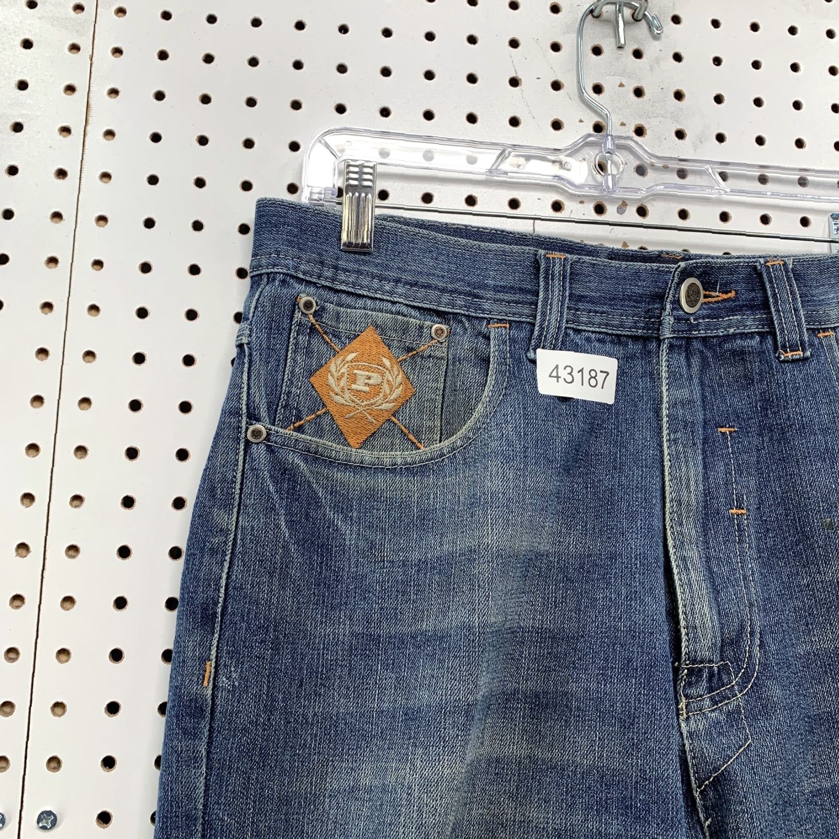 Phat Farm VINTAGE Phat Farm Baggy Denim Jeans Size 36 Blue Wide Leg Hip Hop 36x31 Mens Size US 36 / EU 52 - 5 Thumbnail