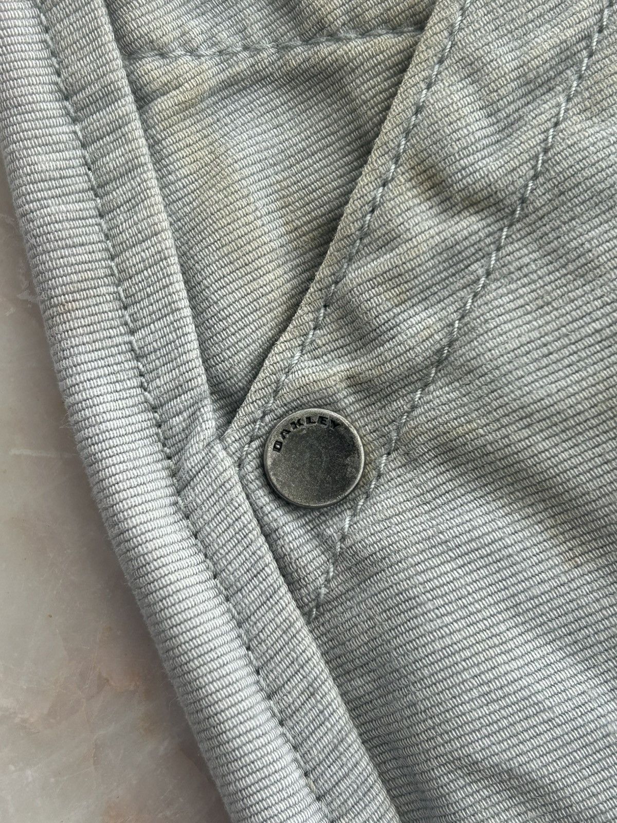 Oakley Oakley Casual Pants Gray Vintage Slim Fit Size US 38 / EU 54 - 6 Thumbnail