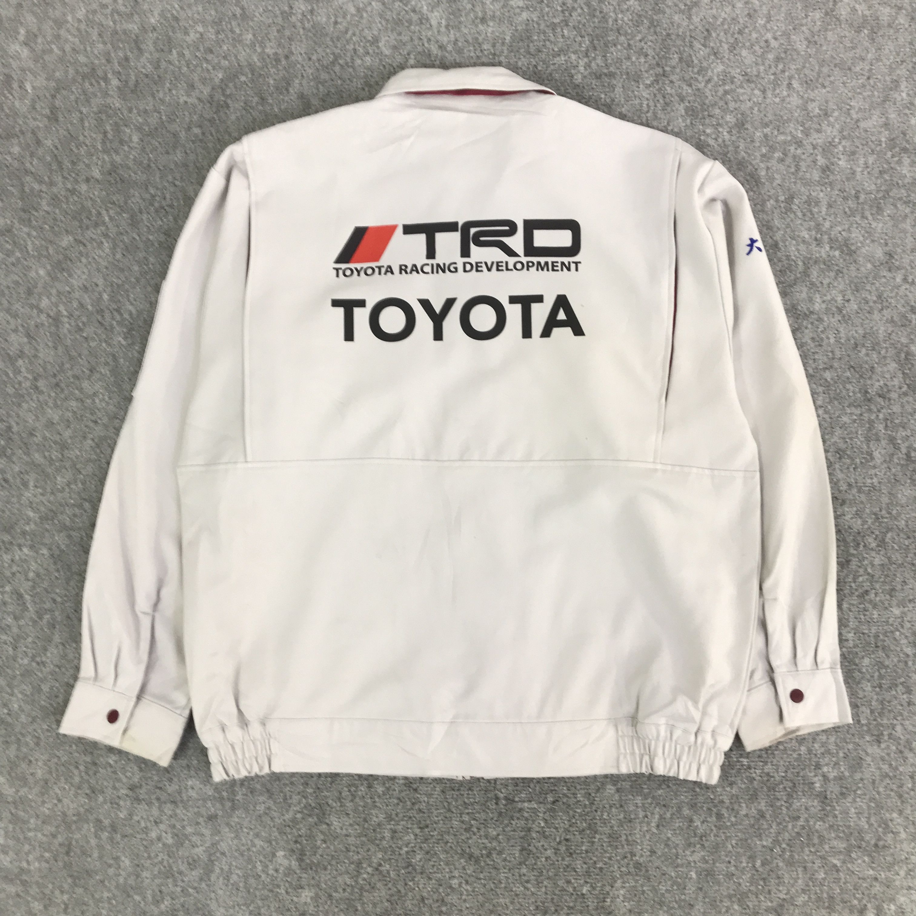 Japanese Brand TOYOTA X TRD RACING JAPAN CUSTOM JACKET K122B17 Size US L / EU 52-54 / 3 - 1 Thumbnail