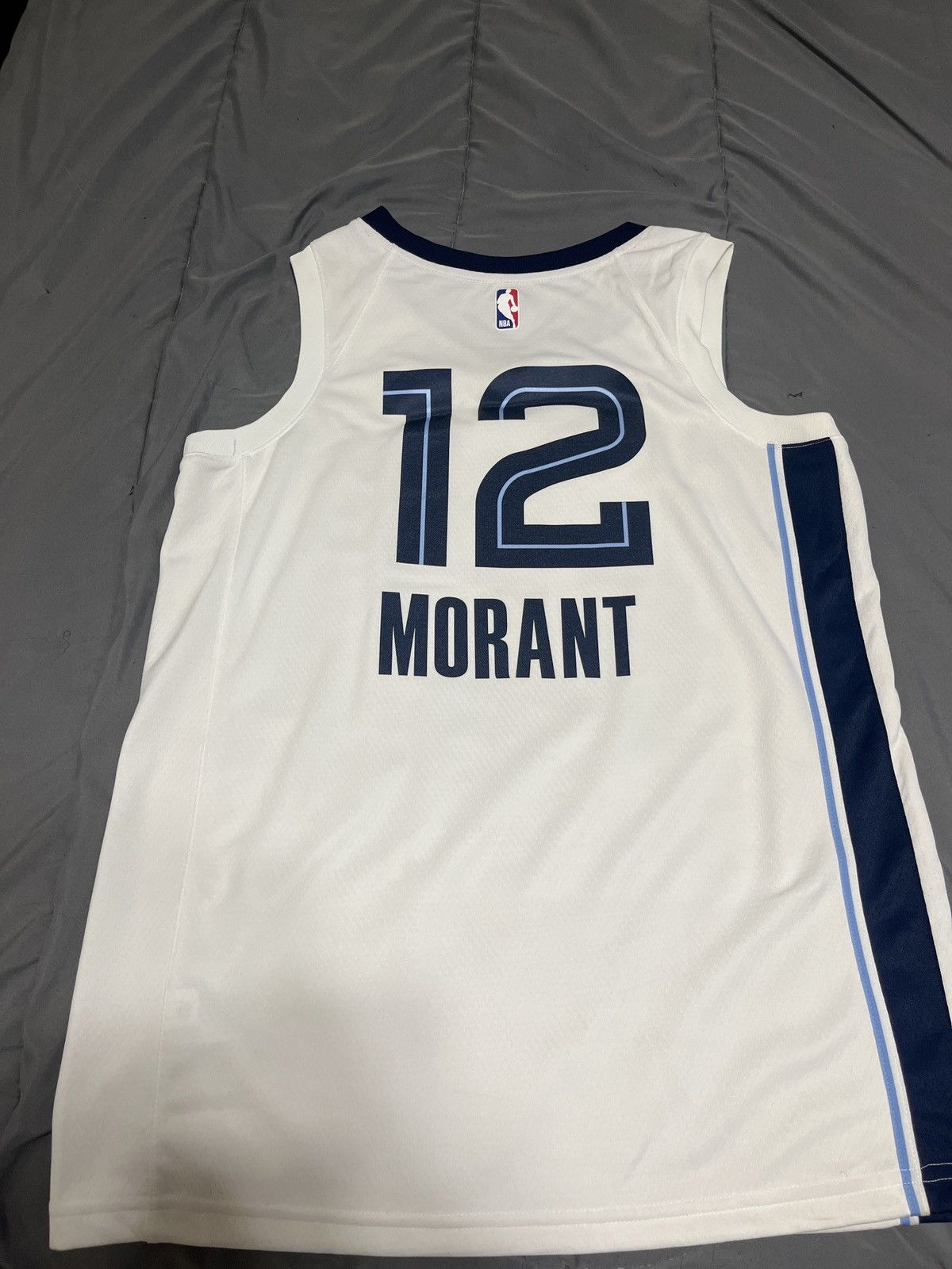 NBA White Ja Morant Jersey Grailed