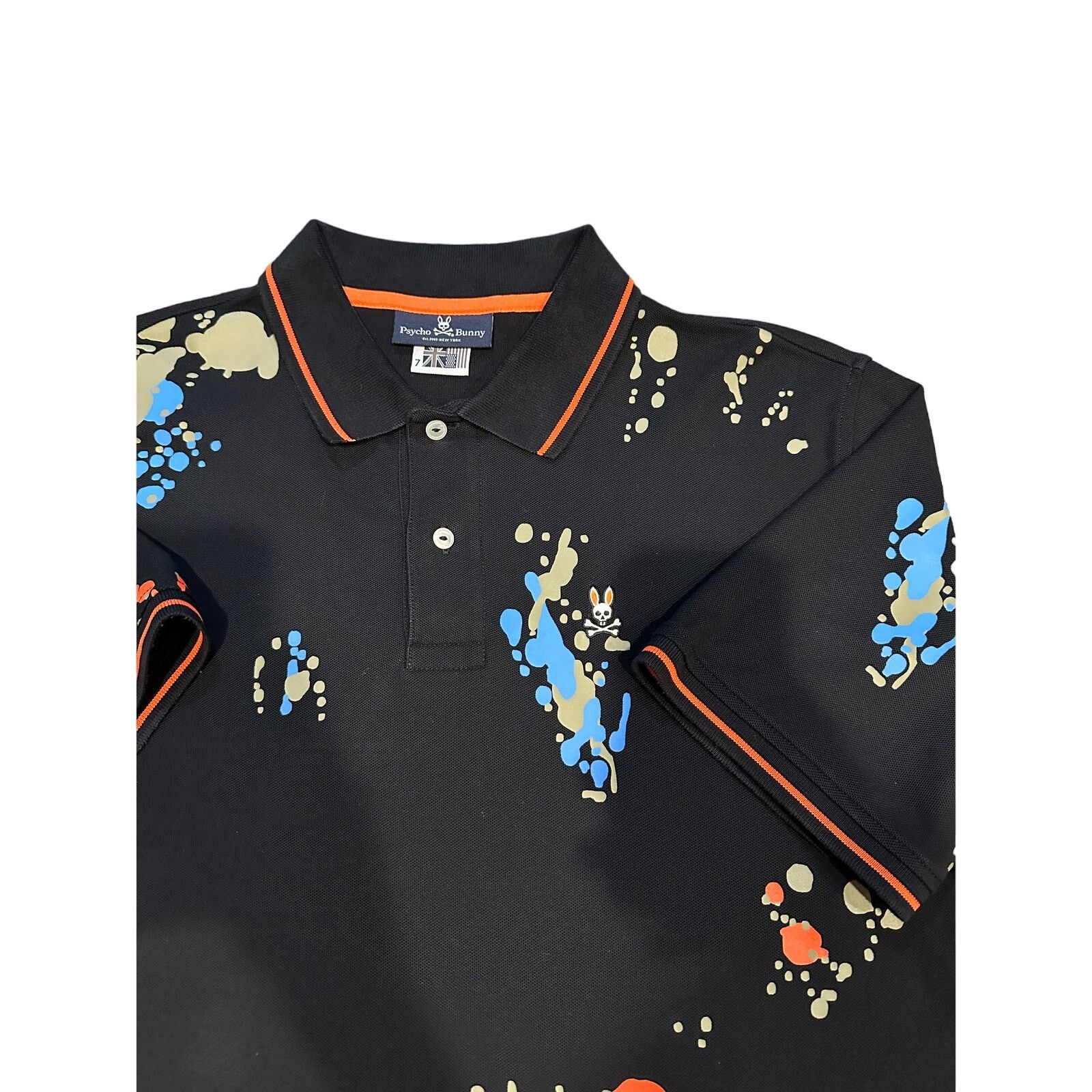 Psycho Bunny Psycho Bunny Splatter Paint Polo Size US XL / EU 56 / 4 - 2 Thumbnail