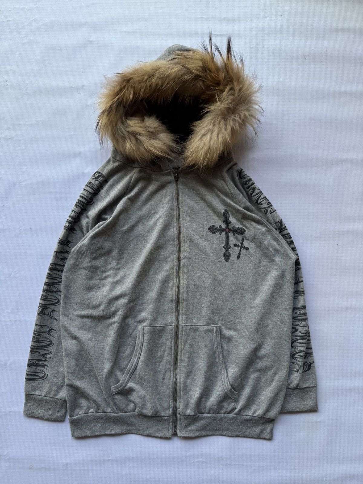 Japanese Brand Digdeep japanese fur zip hoodie style Ifsixwasnine lgb Size US M / EU 48-50 / 2 - 1 Thumbnail