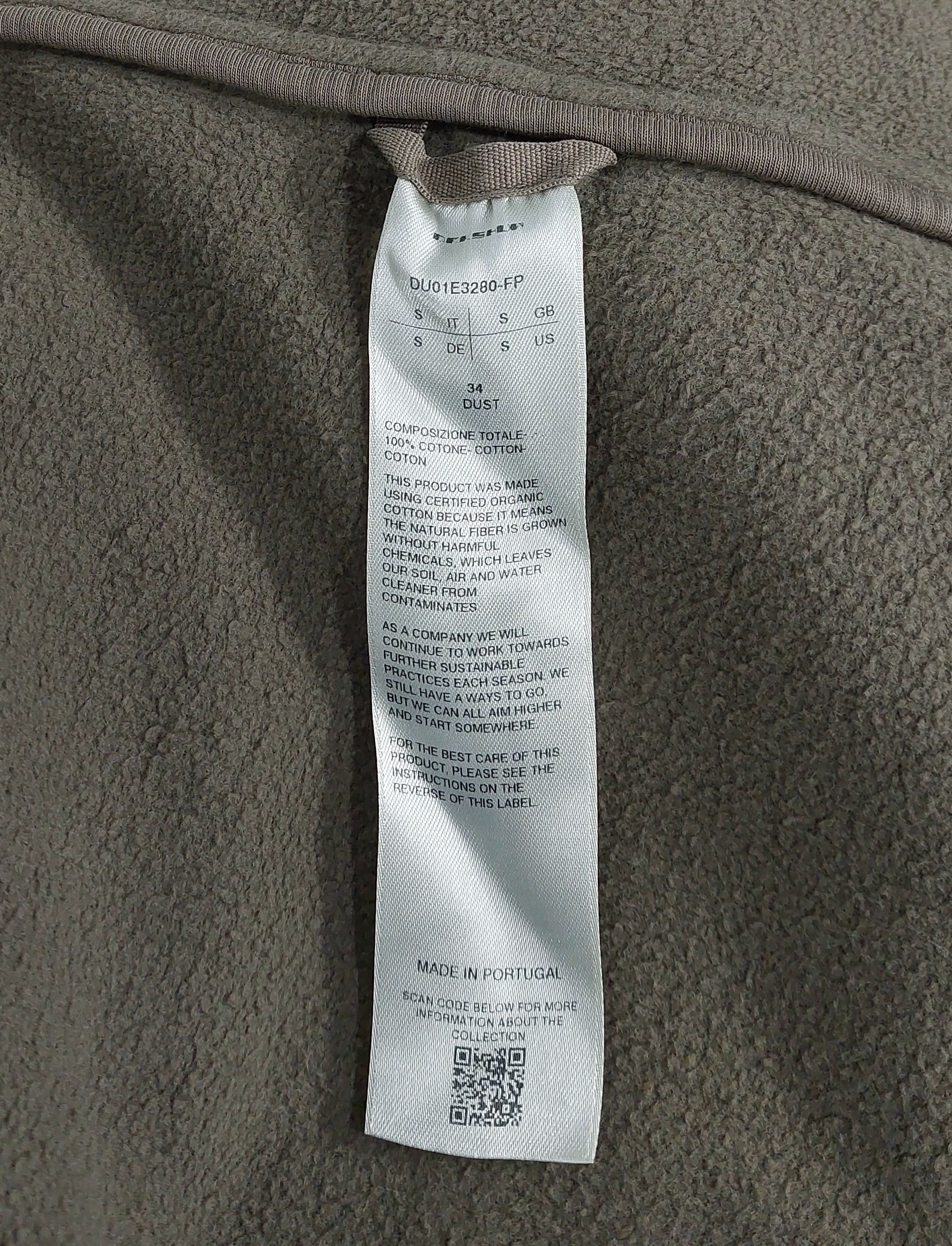 Rick Owens Drkshdw peter hoodie - dust S Size US S / EU 44-46 / 1 - 4 Thumbnail