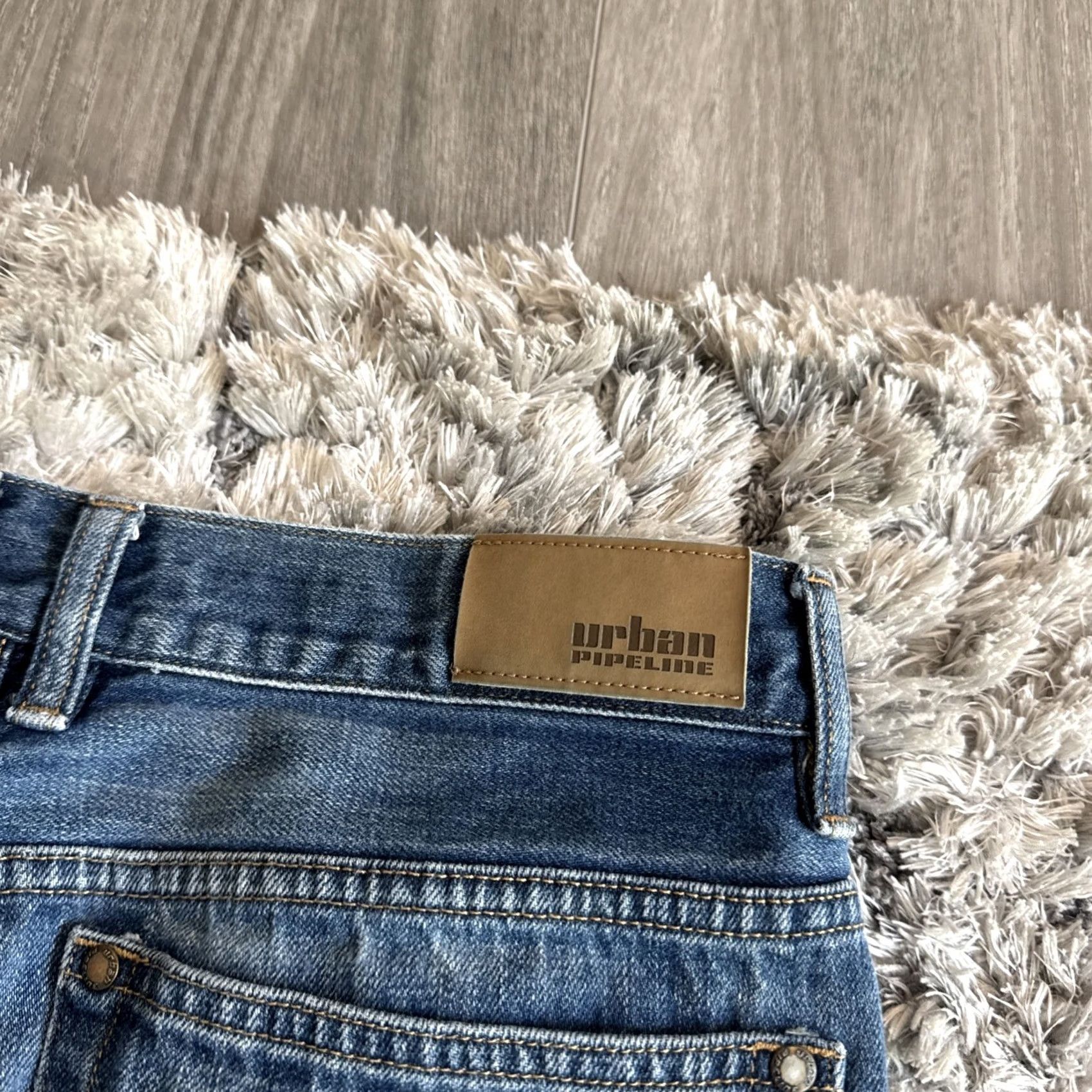 Vintage Vintage Urban Pipeline Jeans Size 32x30 Blue Denim Embroidered Y2K 00’s Men’s Size US 32 / EU 48 - 4 Thumbnail