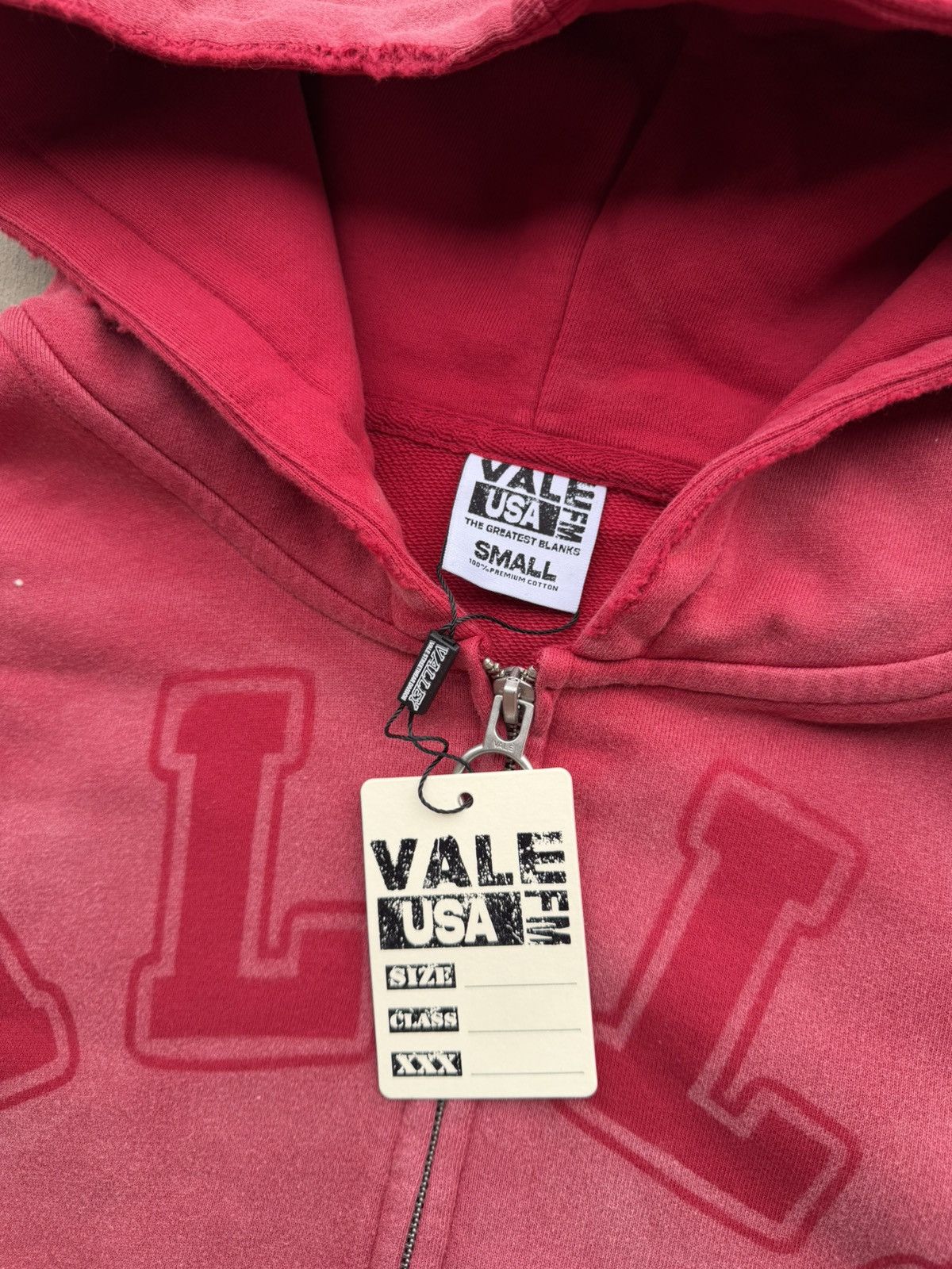 Vale Vale Forever Chimera Zip-Up Hoodie – Red Small NWT Size US S / EU 44-46 / 1 - 5 Thumbnail