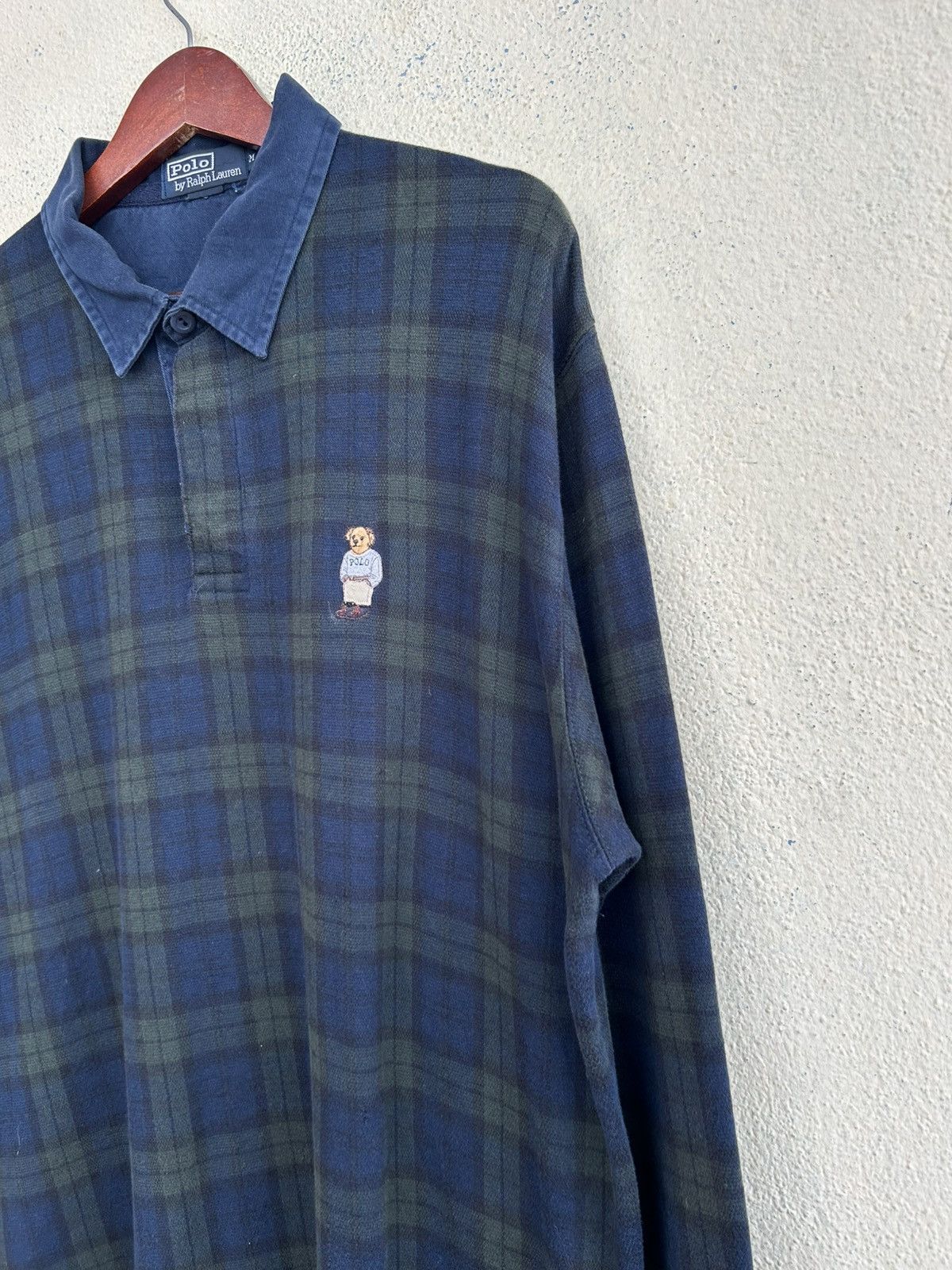 Polo Ralph Lauren × Ralph Lauren × Vintage Polo by Ralph Lauren Polo Bear LS Tshirt Size US M / EU 48-50 / 2 - 3 Thumbnail