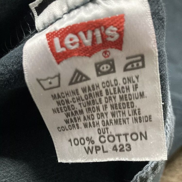 Levi's × Vintage Vintage Levis 501 Navy Blue Jeans 40 Waist 30 Length Size US 40 / EU 56 - 5 Thumbnail