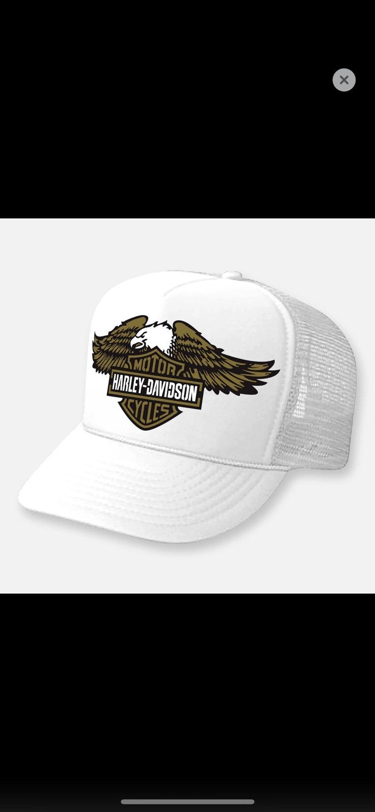 Other Screamin Eagle Curved Bill Hat- Harley Davidson Size ONE SIZE - 1 Preview