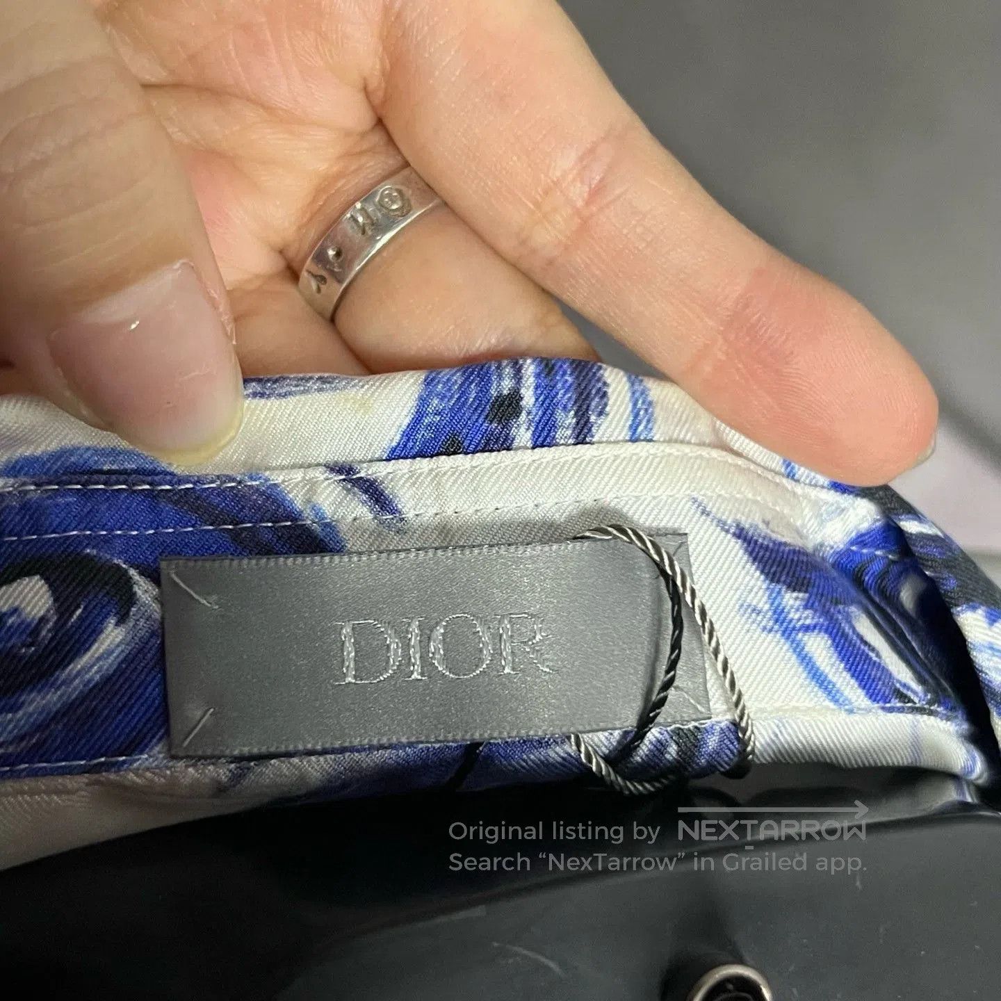 Dior Dior White Tiger Print Collared Shirt. Size US XS / EU 42 / 0 - 5 Thumbnail
