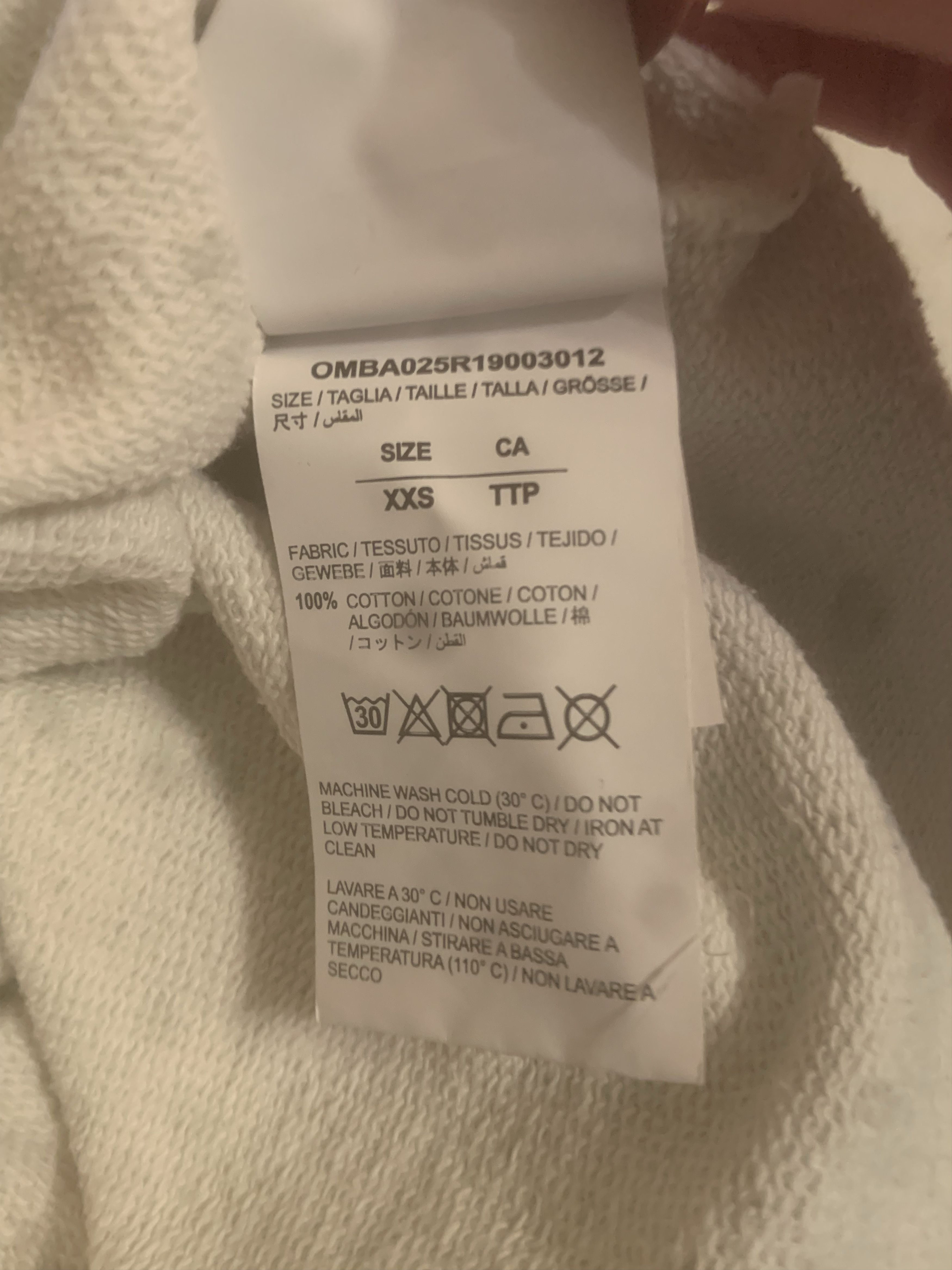 Off-White Off-White - Diagonal Arrows Sweatshirt Size US XXS / EU 40 - 4 Thumbnail