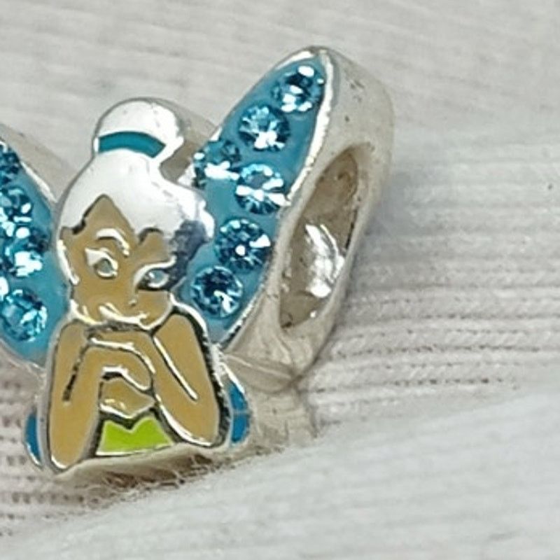 Disney Disney Tinker Bell .925 Sterling Silver Beaded Charm Size ONE SIZE - 4 Thumbnail