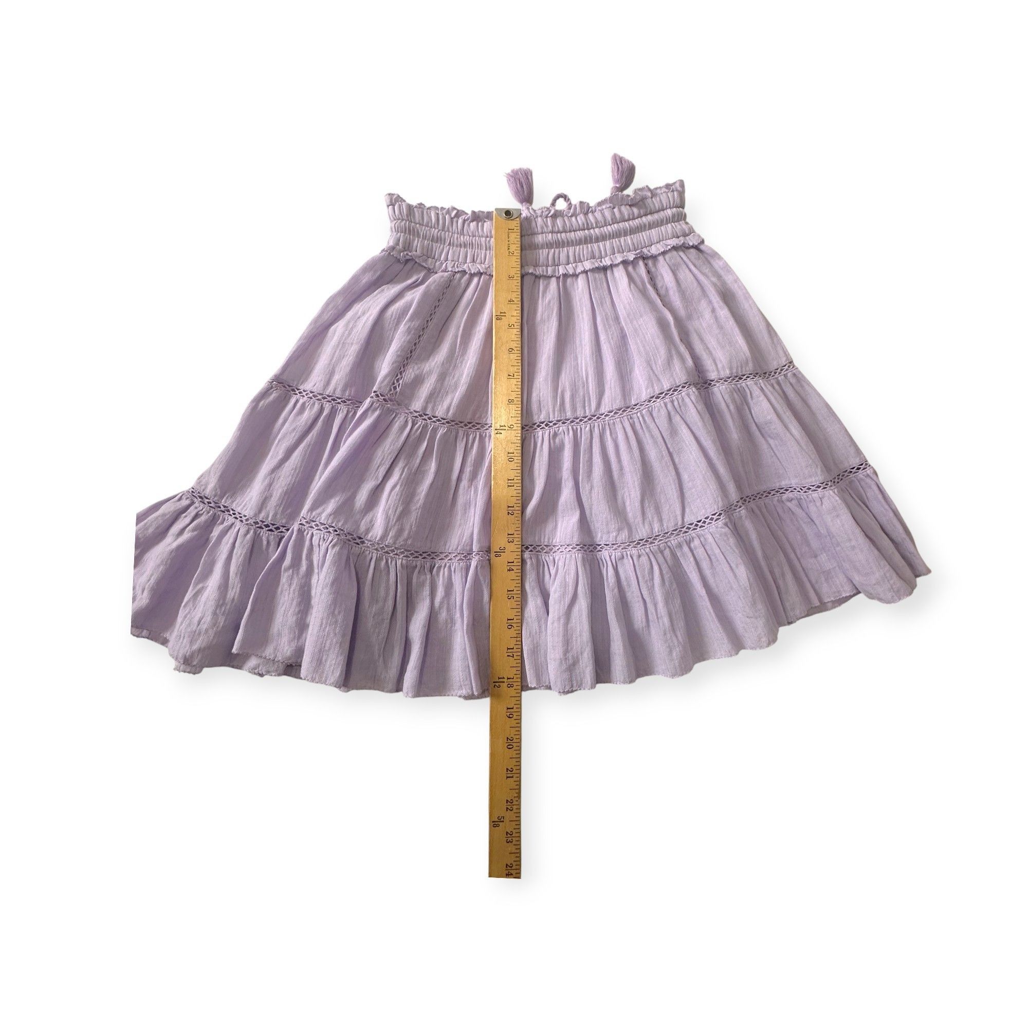 Isabel Marant Etoile Isabel Marant Etoile Lioline cotton-blend miniskirt, Size F Size 26" / US 2 / IT 38 - 11 Thumbnail