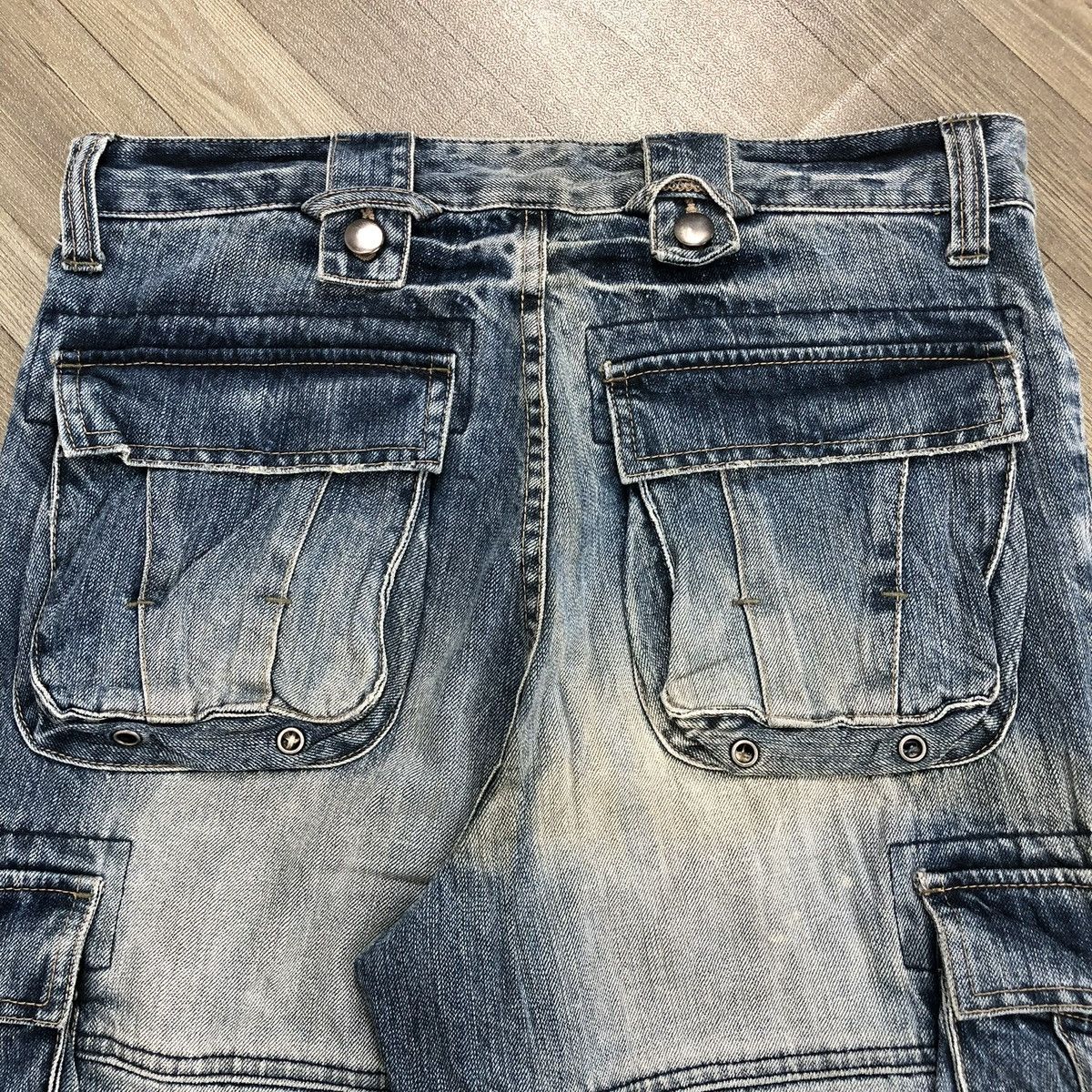 PPFM 2000s PPFM Distressed Faded Punk Lgb Style Bondage Jeans Y2K Size US 32 / EU 48 - 17 Thumbnail