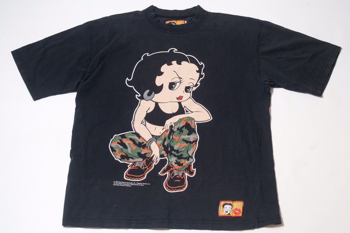 Vintage Vintage 1998 Betty BoopT-Shirt Size US XL / EU 56 / 4 - 1 Thumbnail